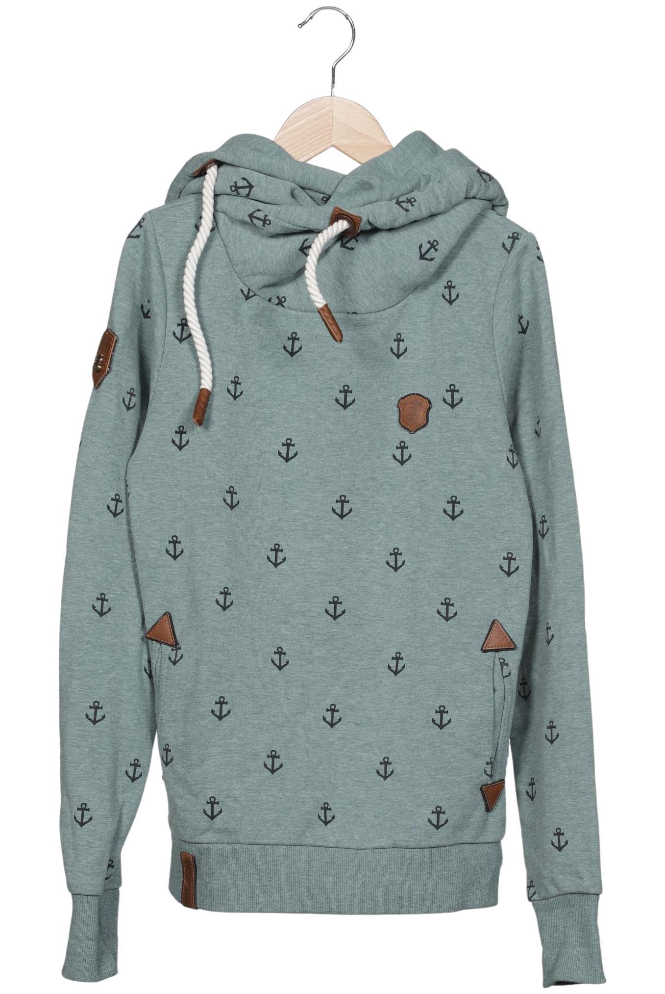 

Naketano Damen Kapuzenpullover, türkis, Gr. 38