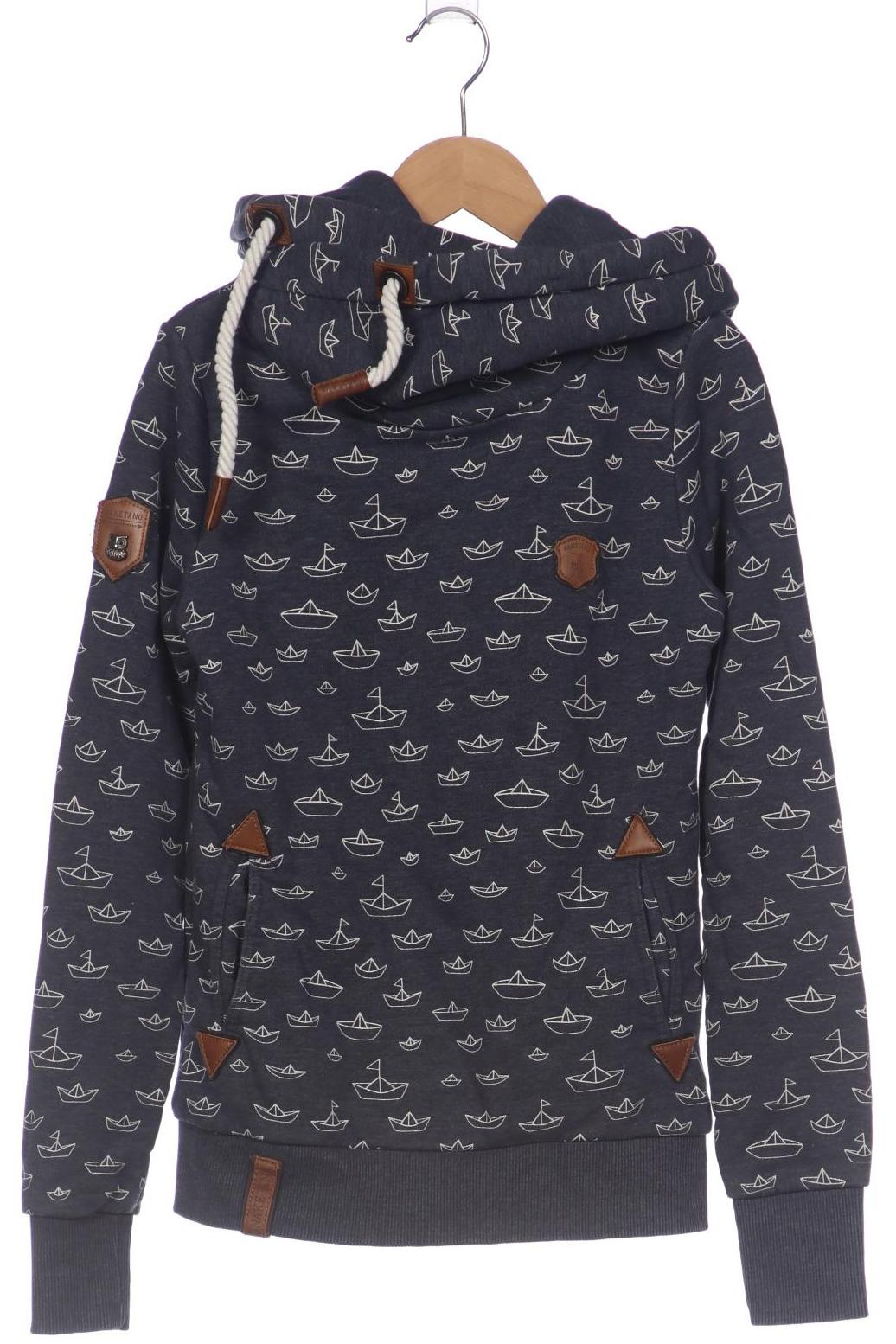 

Naketano Damen Kapuzenpullover, grau, Gr. 34