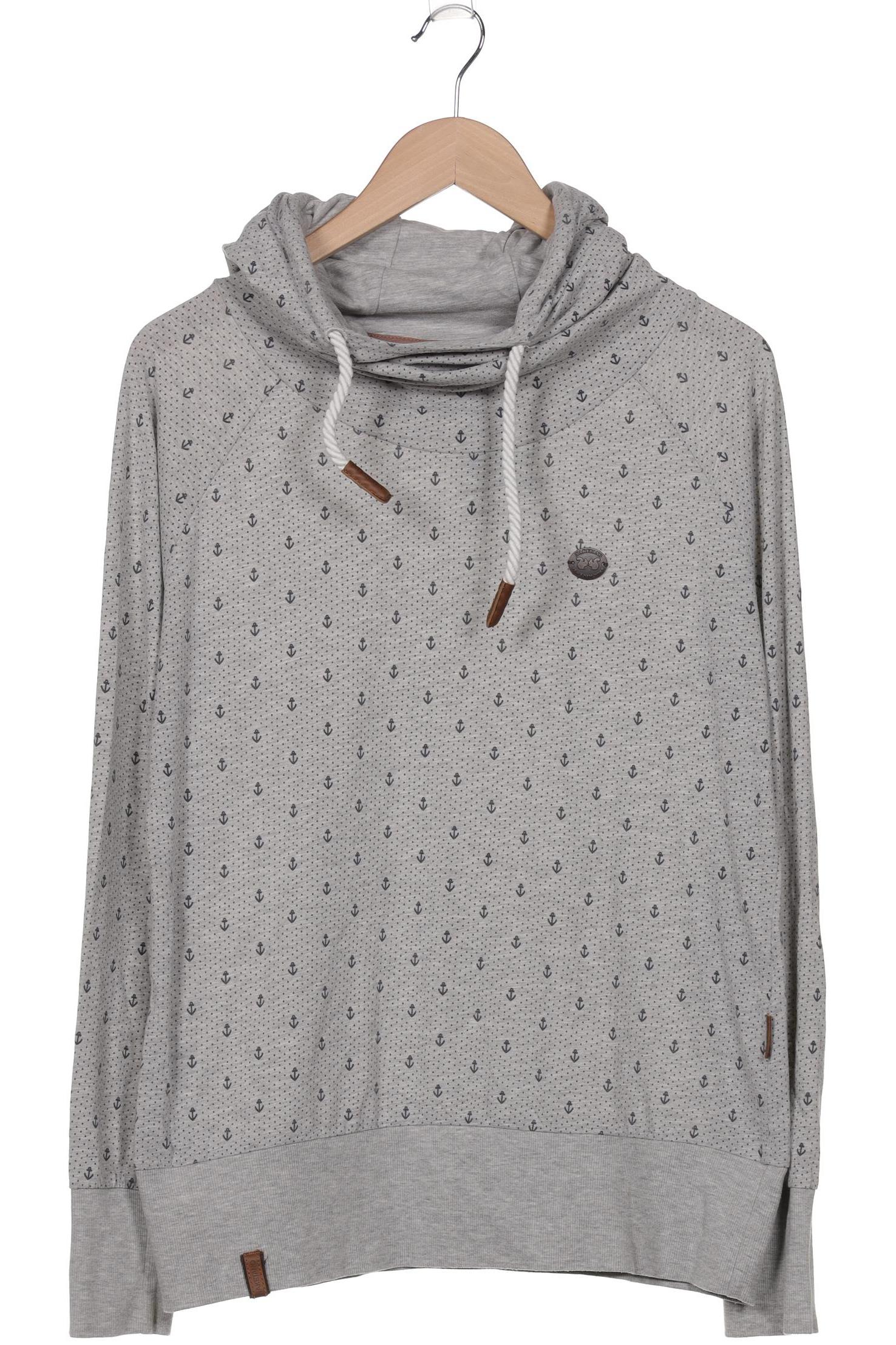 

Naketano Damen Kapuzenpullover, grau, Gr. 44