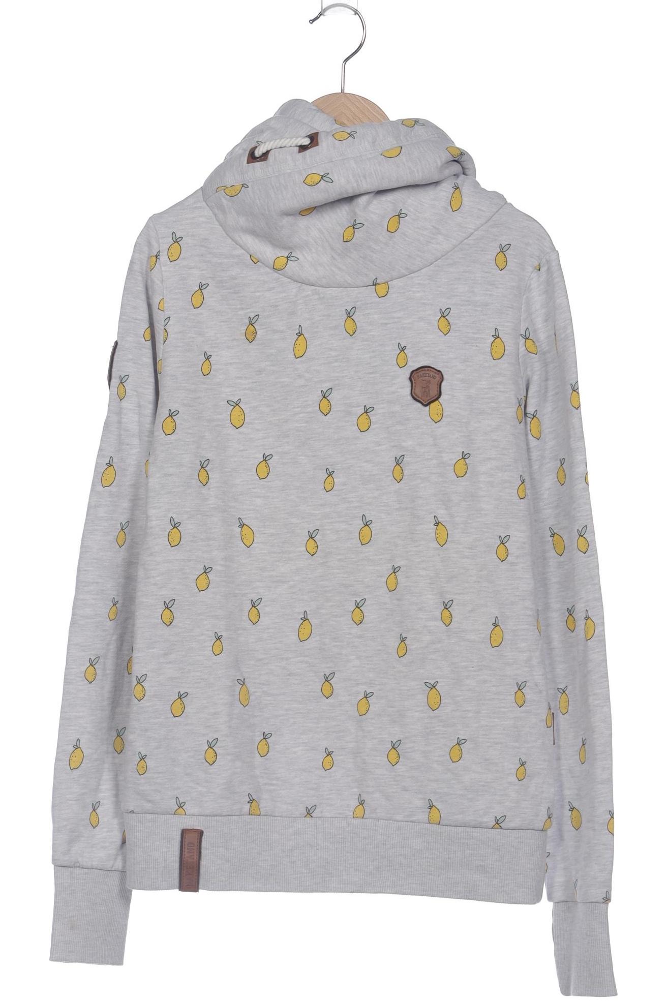 

Naketano Damen Kapuzenpullover, grau, Gr. 36