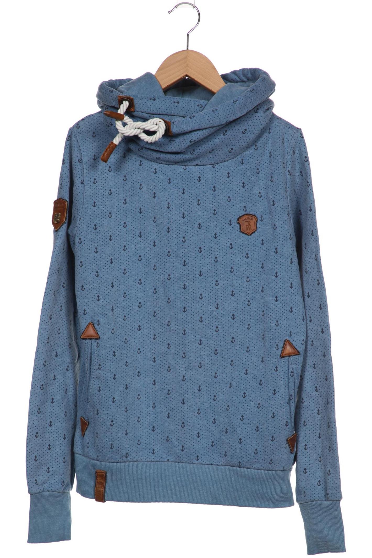 

Naketano Damen Kapuzenpullover, blau, Gr. 38