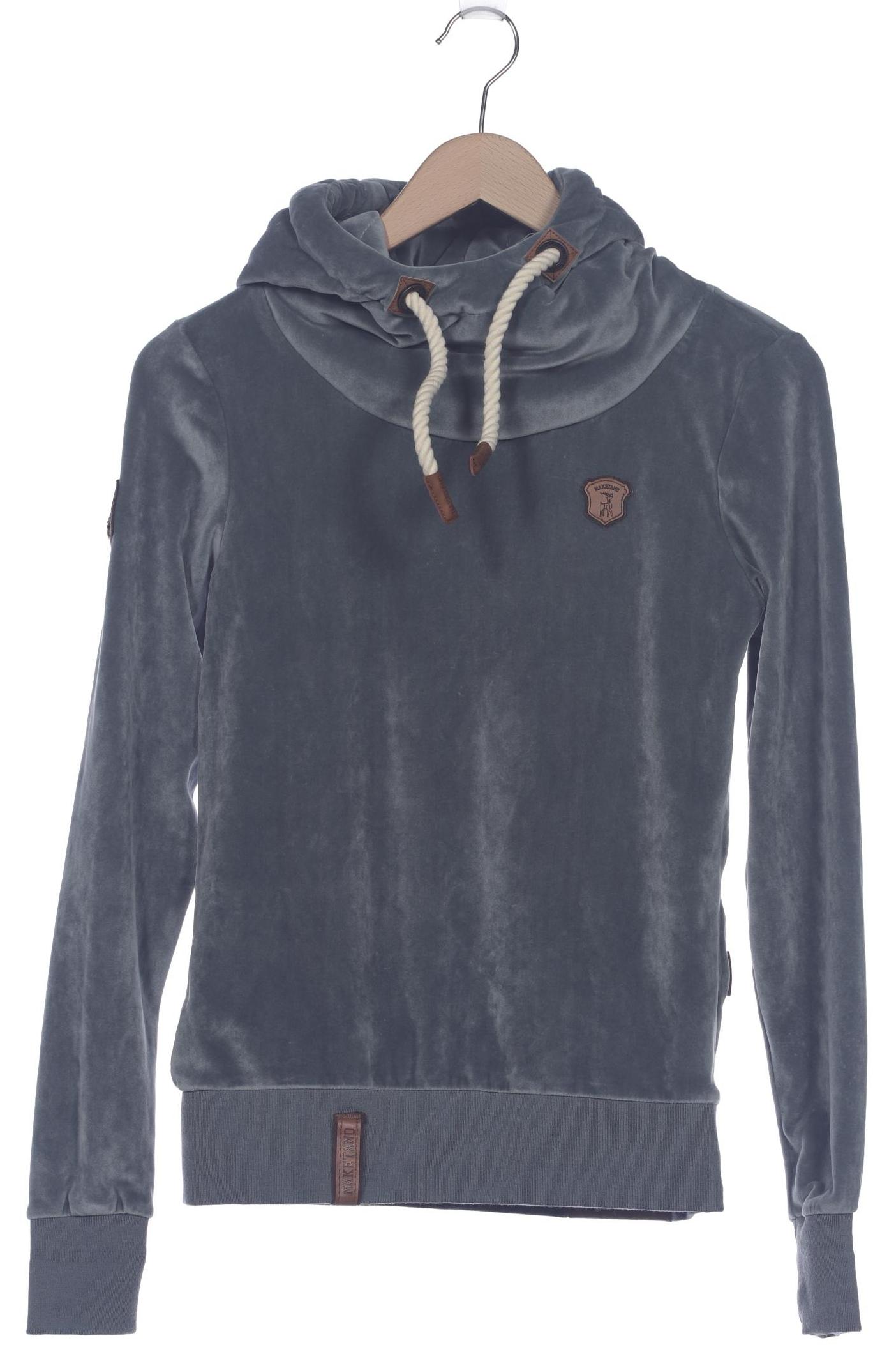 

Naketano Damen Kapuzenpullover, türkis, Gr. 34