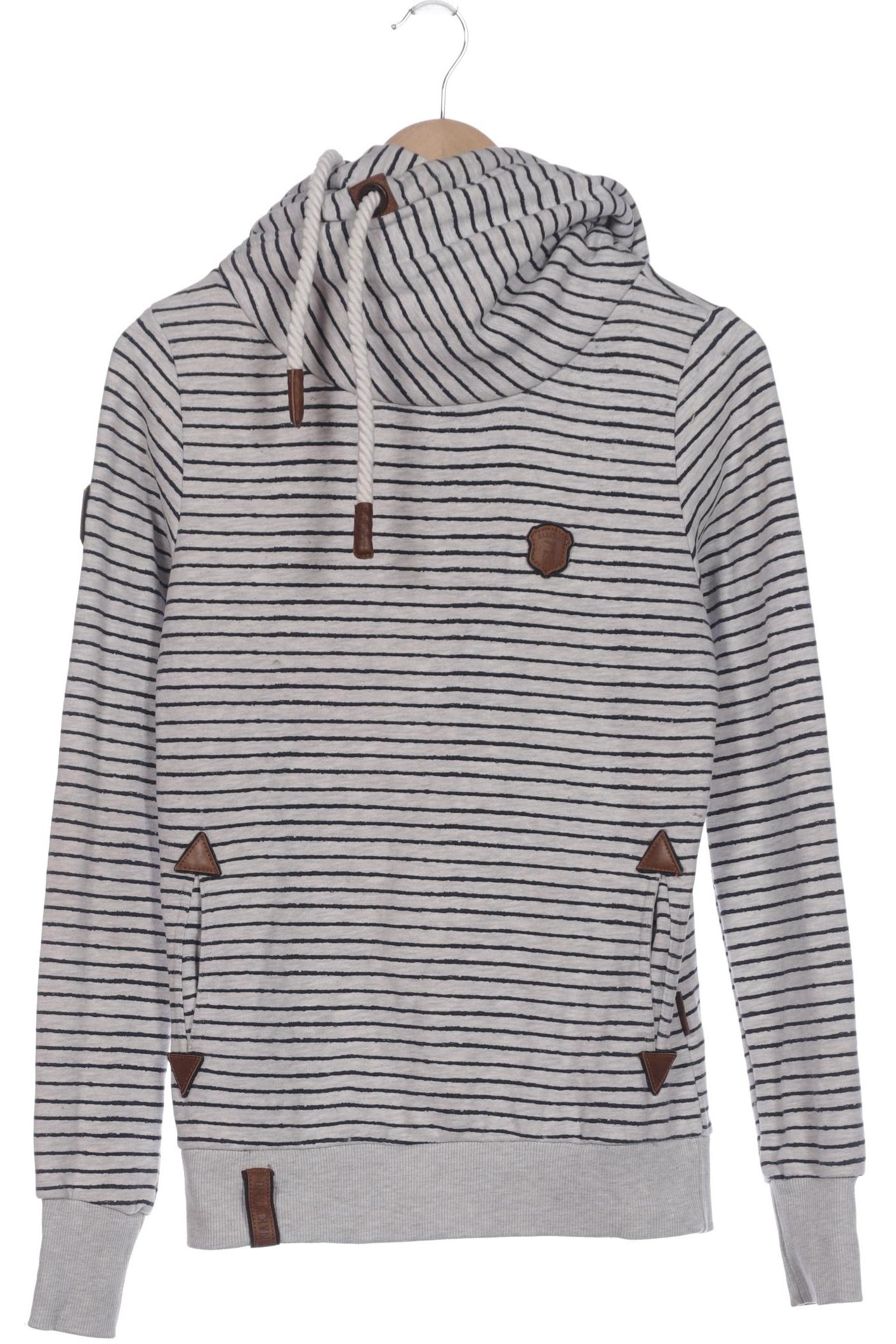 

Naketano Damen Kapuzenpullover, grau, Gr. 38