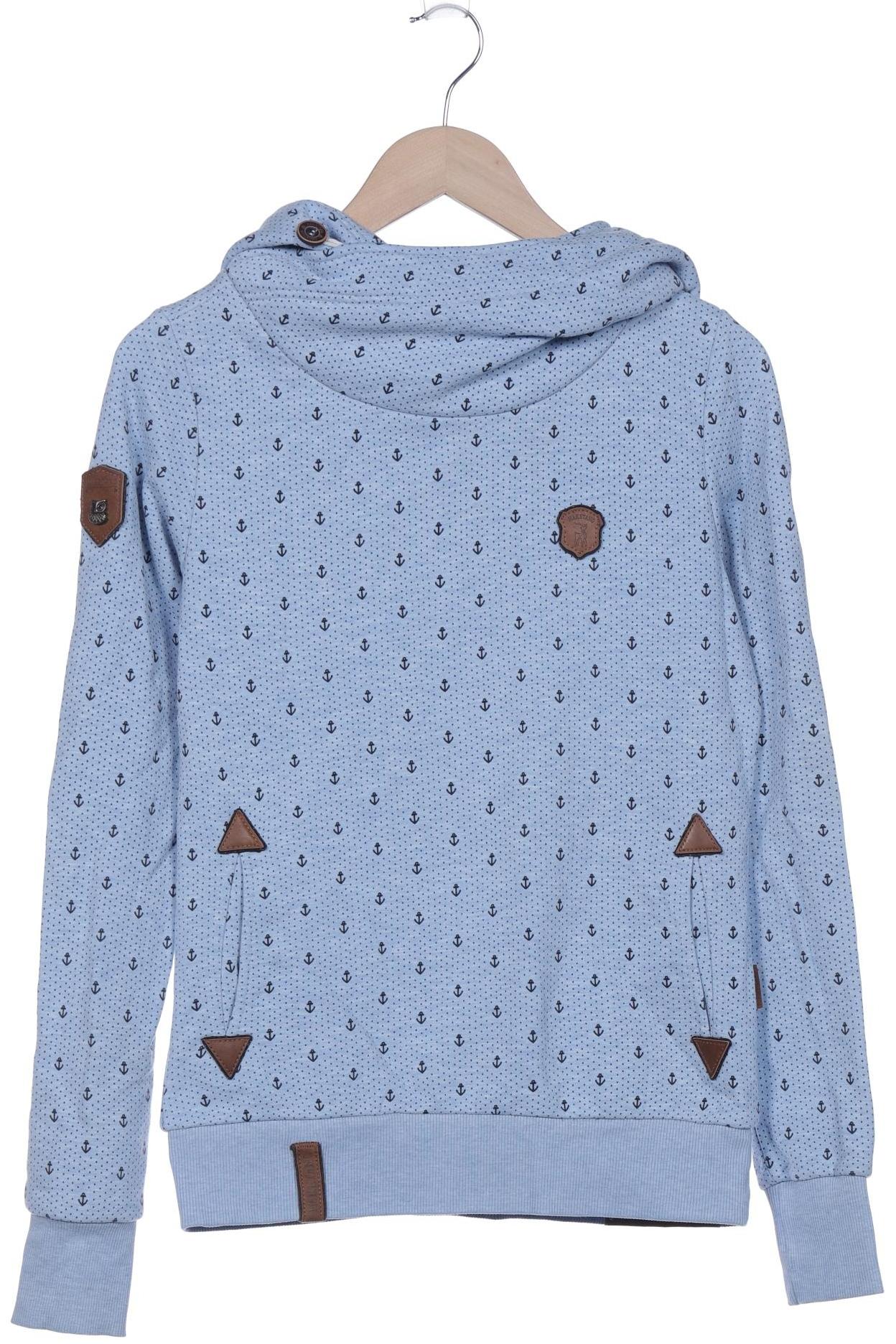 

Naketano Damen Kapuzenpullover, hellblau, Gr. 38