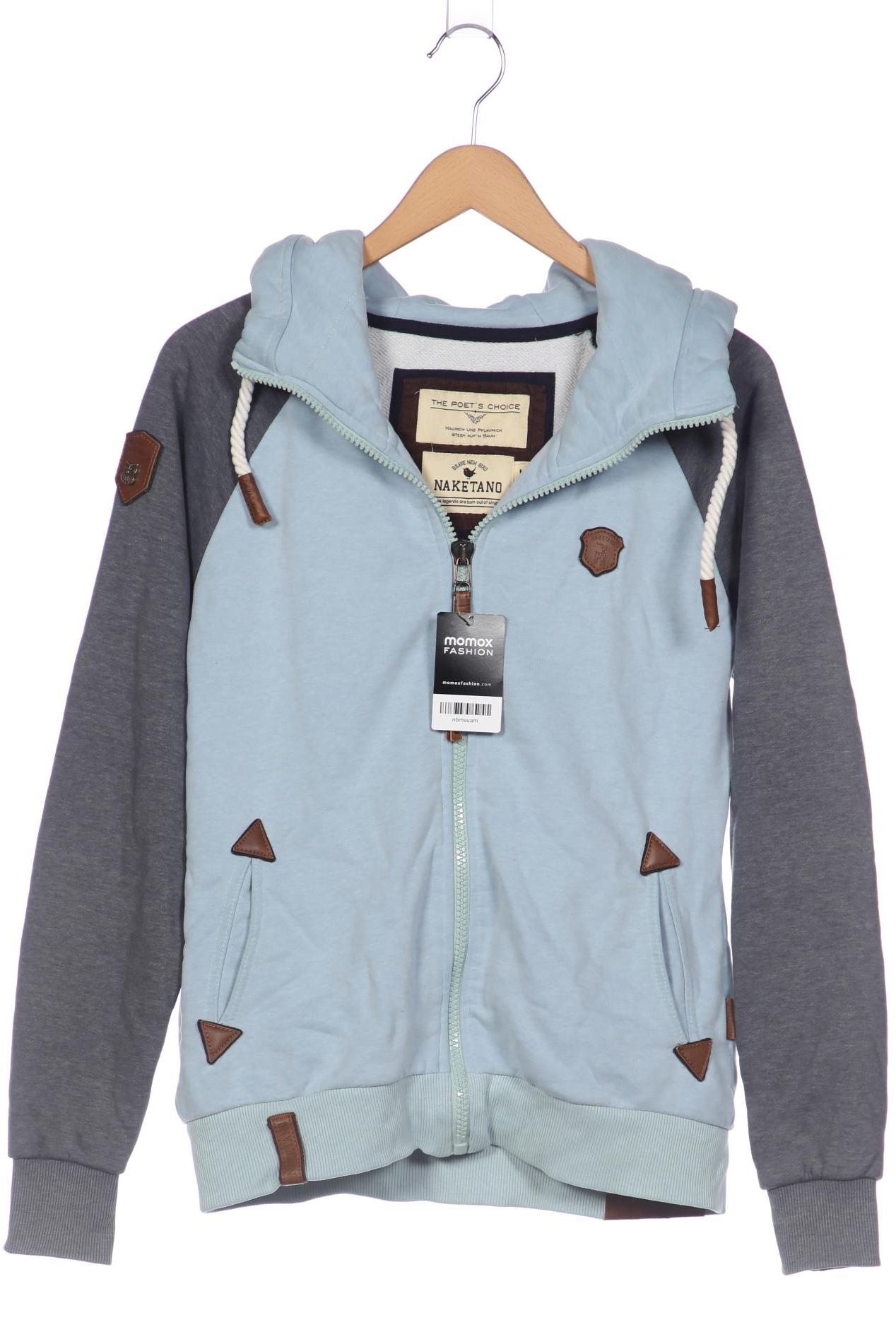 

Naketano Damen Kapuzenpullover, hellblau, Gr. 42
