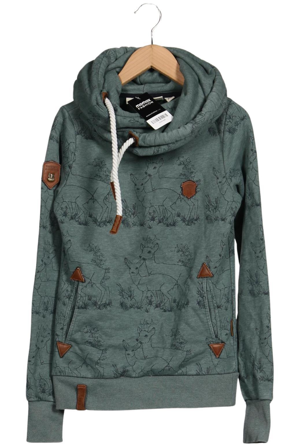 

Naketano Damen Kapuzenpullover, grün, Gr. 34