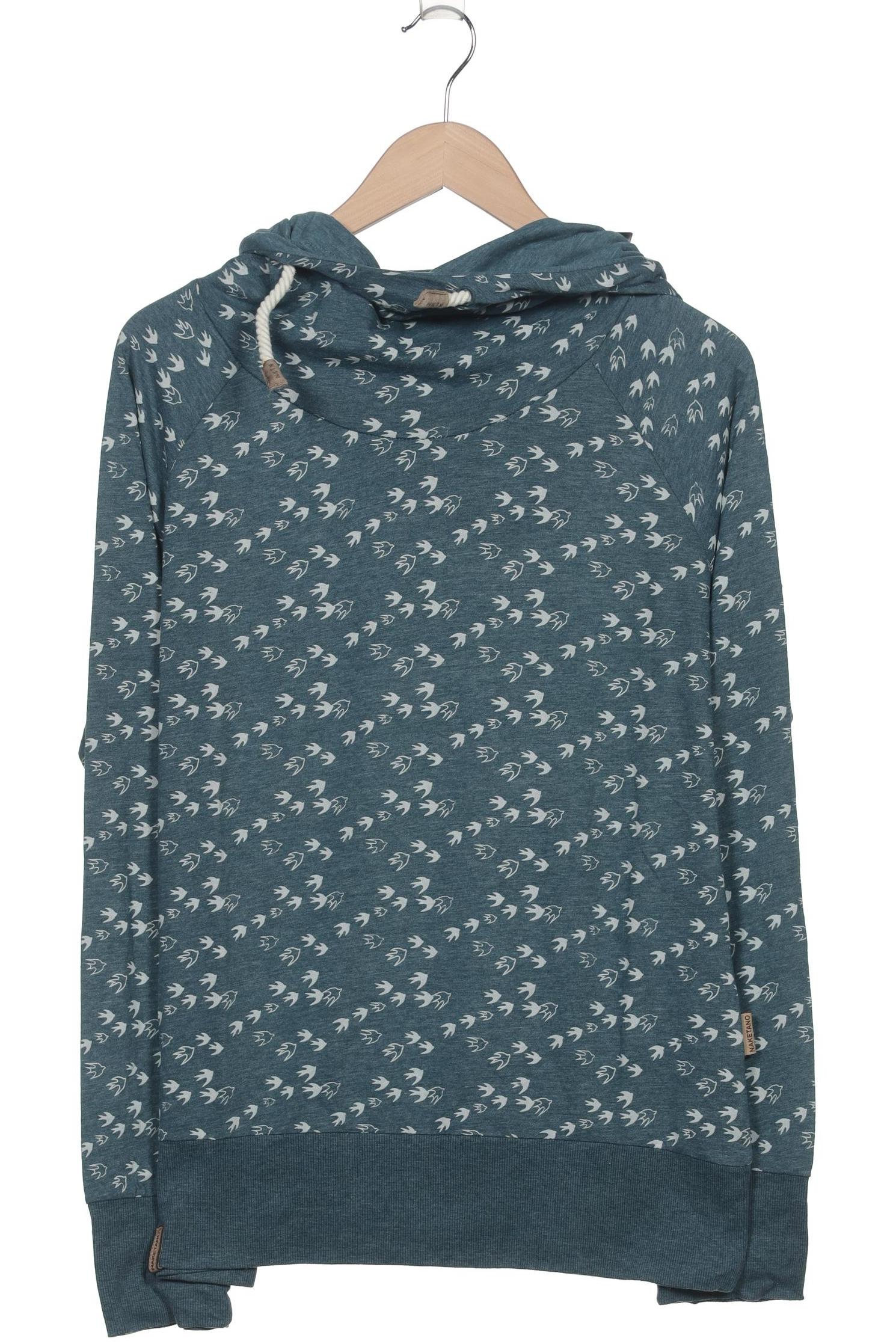 

Naketano Damen Kapuzenpullover, türkis, Gr. 44