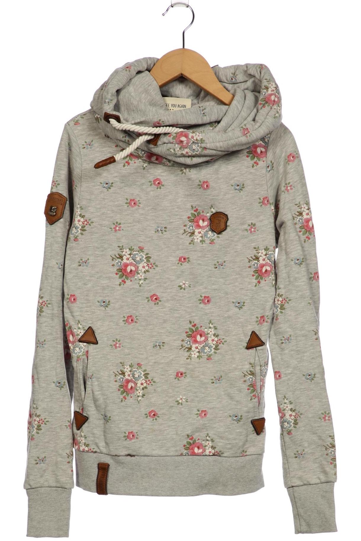 

Naketano Damen Kapuzenpullover, grau, Gr. 36