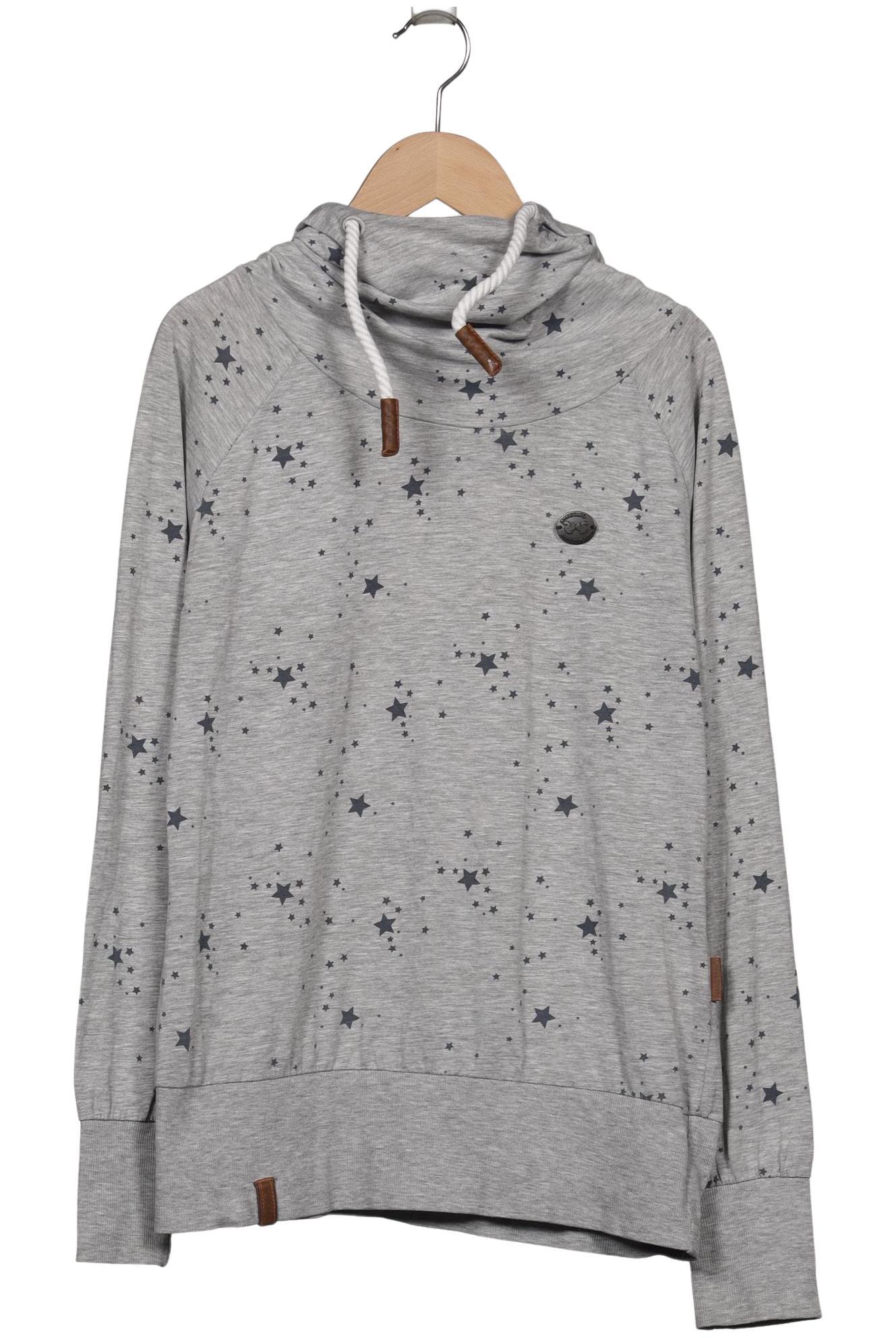 

Naketano Damen Kapuzenpullover, grau, Gr. 38