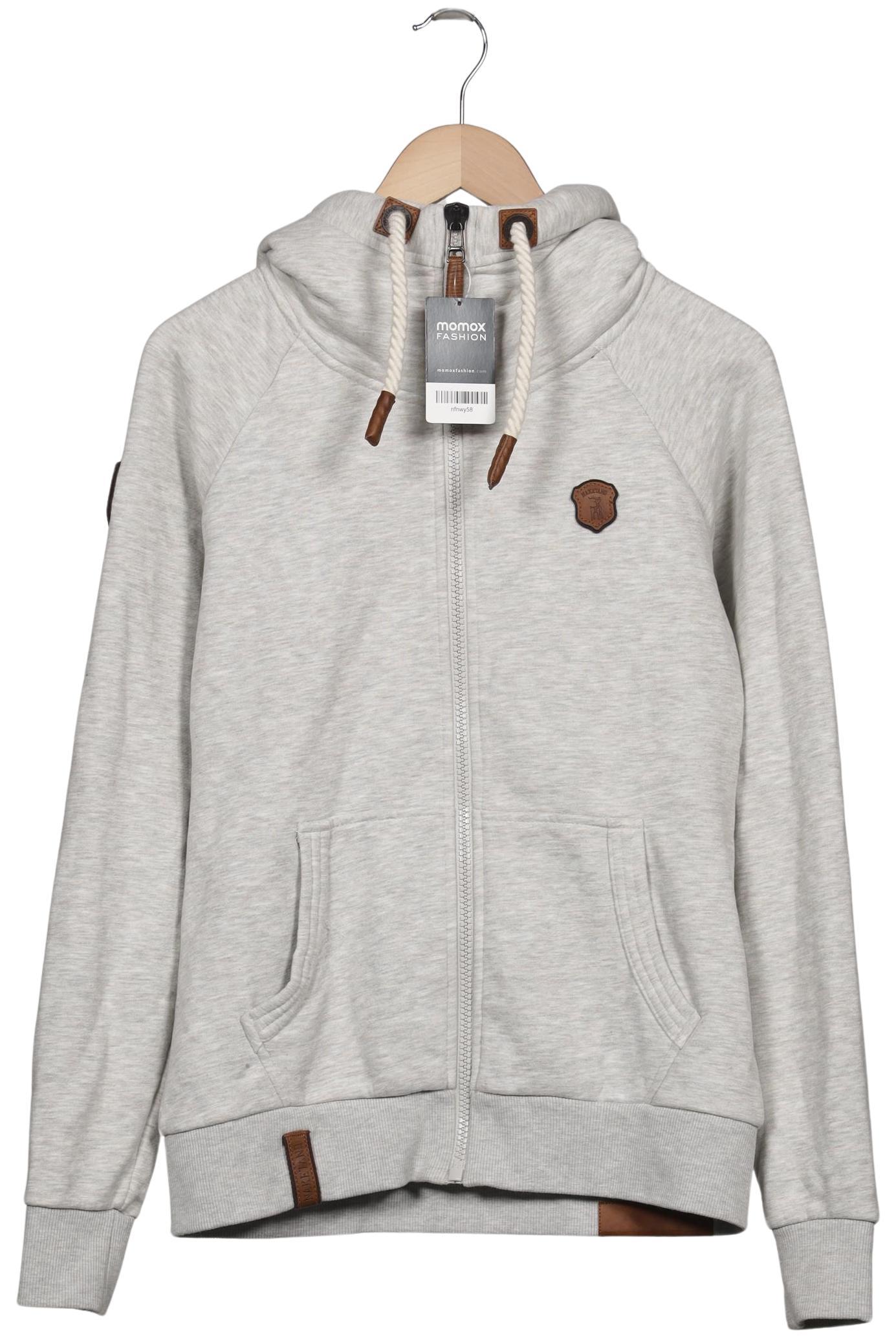 

Naketano Damen Kapuzenpullover, grau, Gr. 44