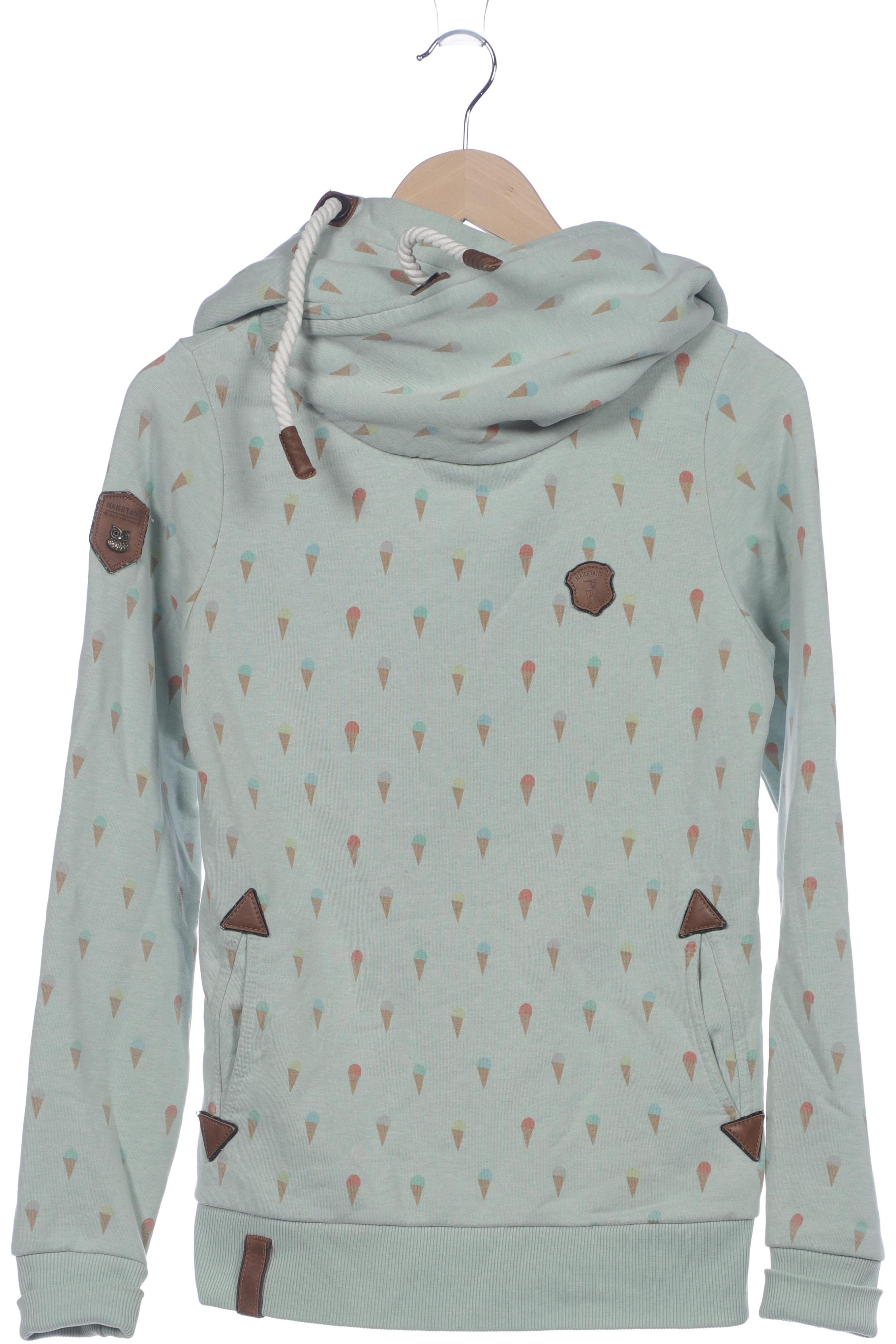

Naketano Damen Kapuzenpullover, türkis, Gr. 38