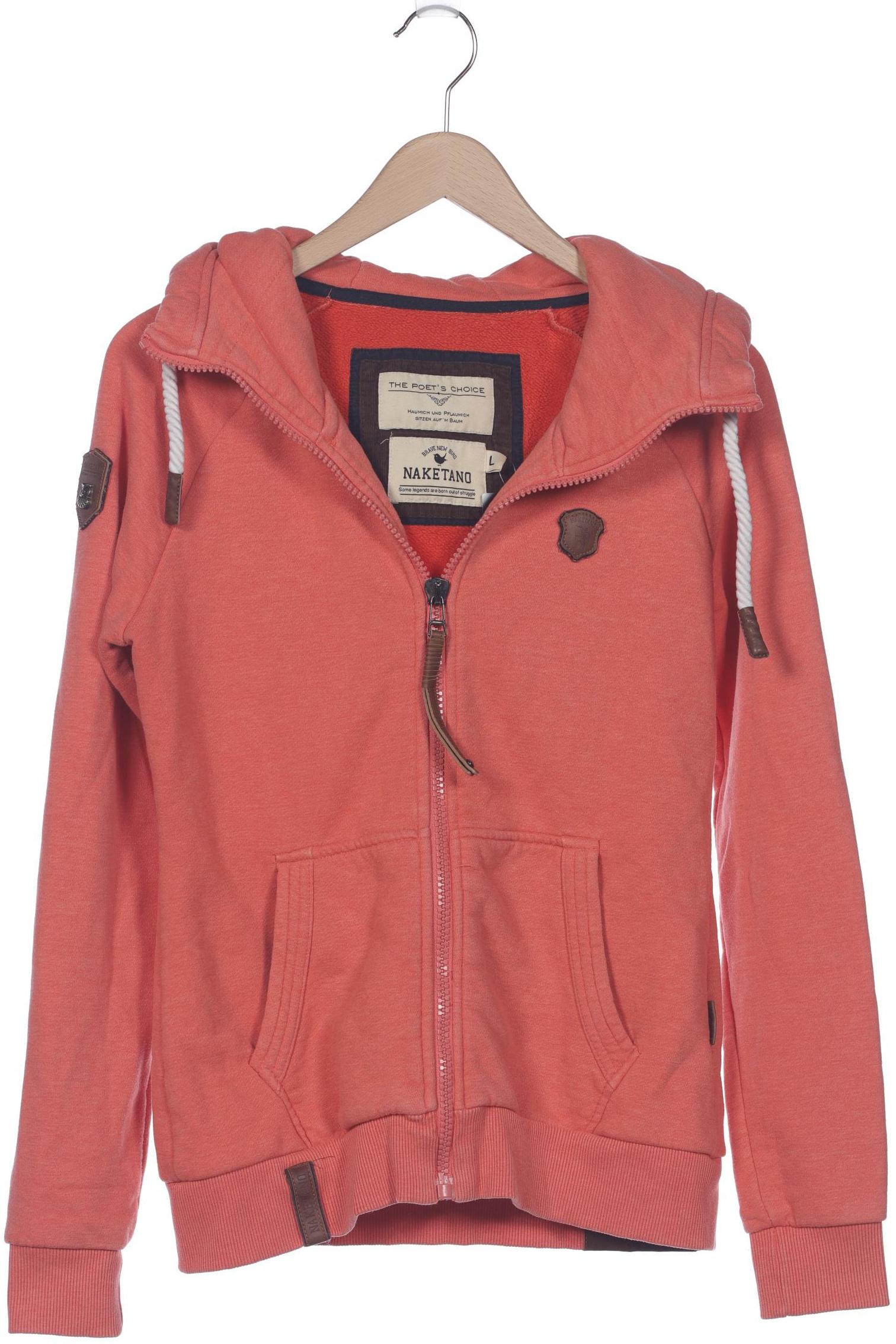 

Naketano Damen Kapuzenpullover, orange, Gr. 42