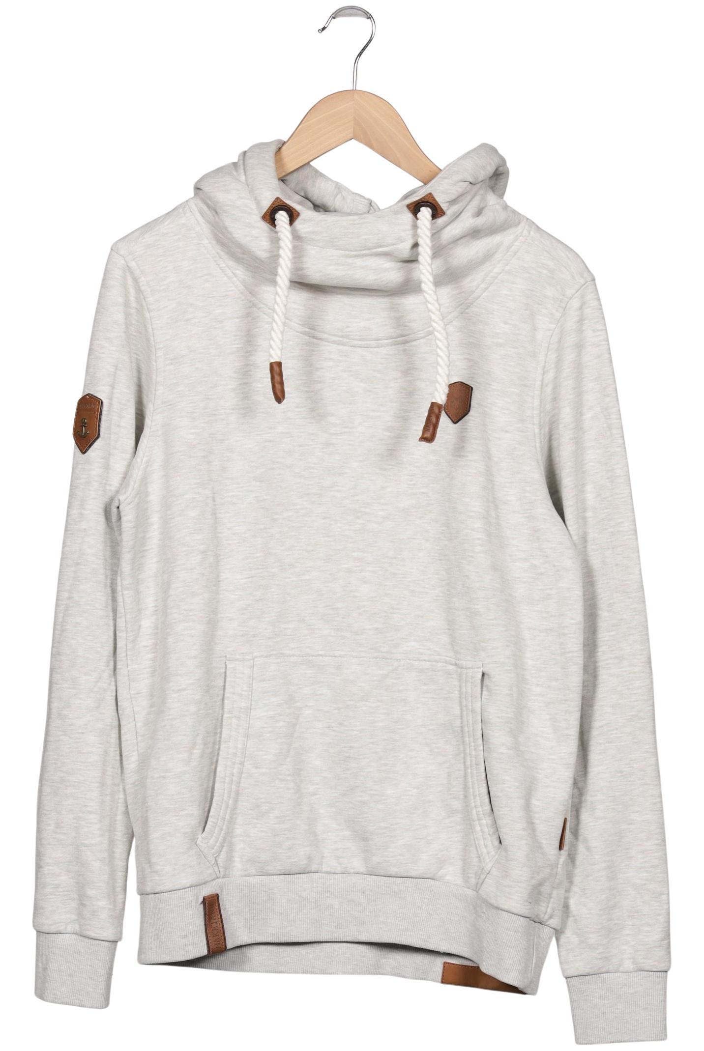

Naketano Damen Kapuzenpullover, grau, Gr. 38