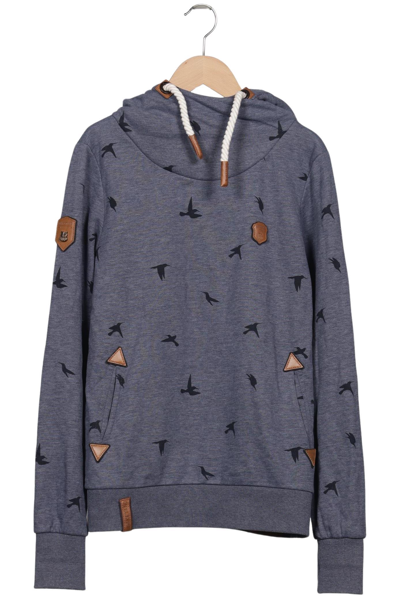

Naketano Damen Kapuzenpullover, blau, Gr. 38