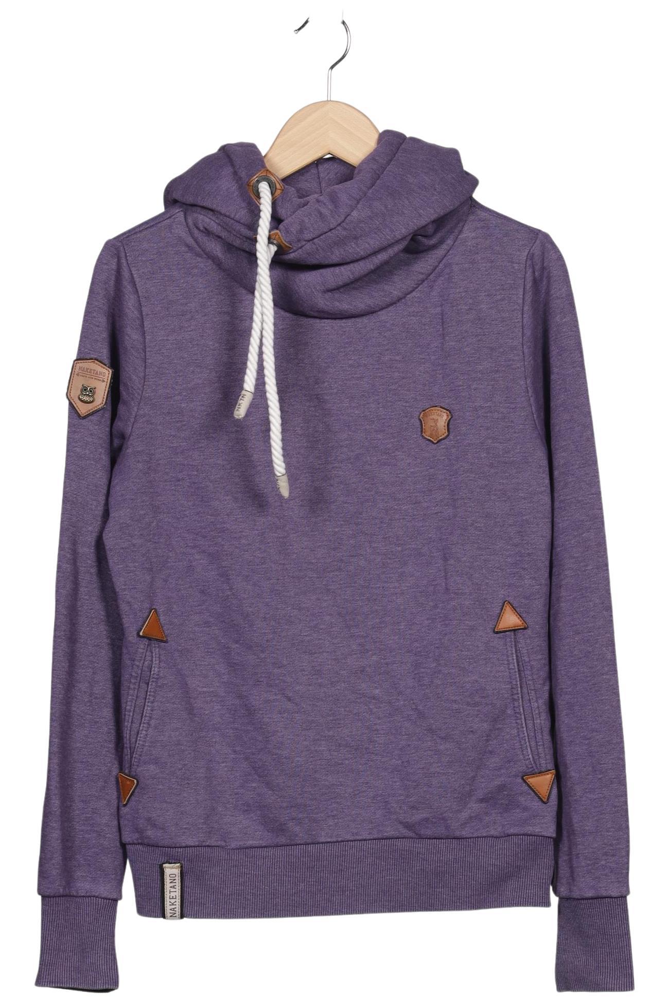 

Naketano Damen Kapuzenpullover, flieder, Gr. 42
