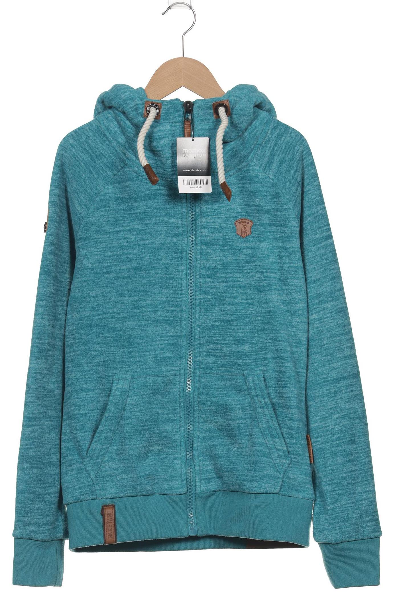 

Naketano Damen Kapuzenpullover, türkis, Gr. 38