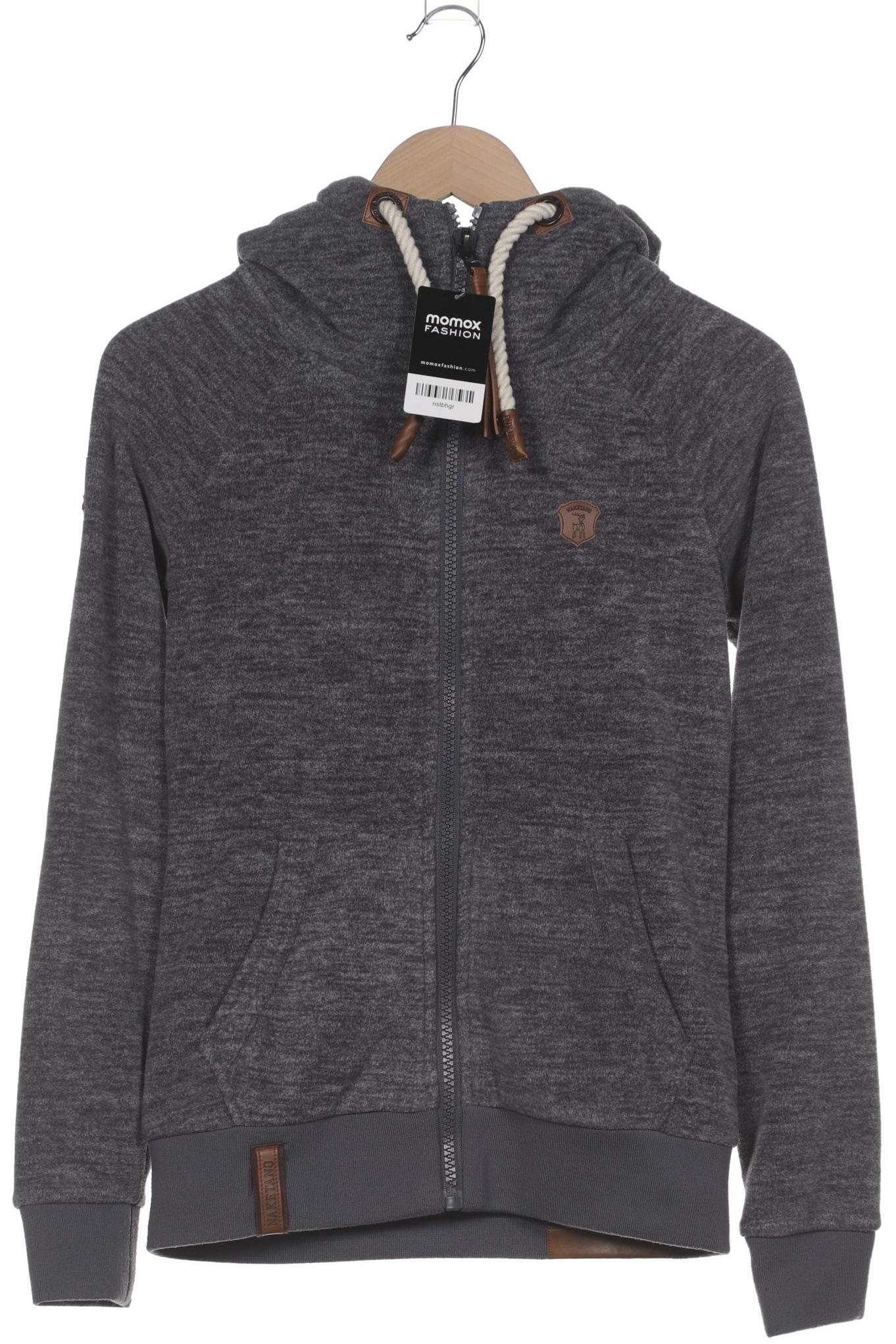 

Naketano Damen Kapuzenpullover, grau, Gr. 36