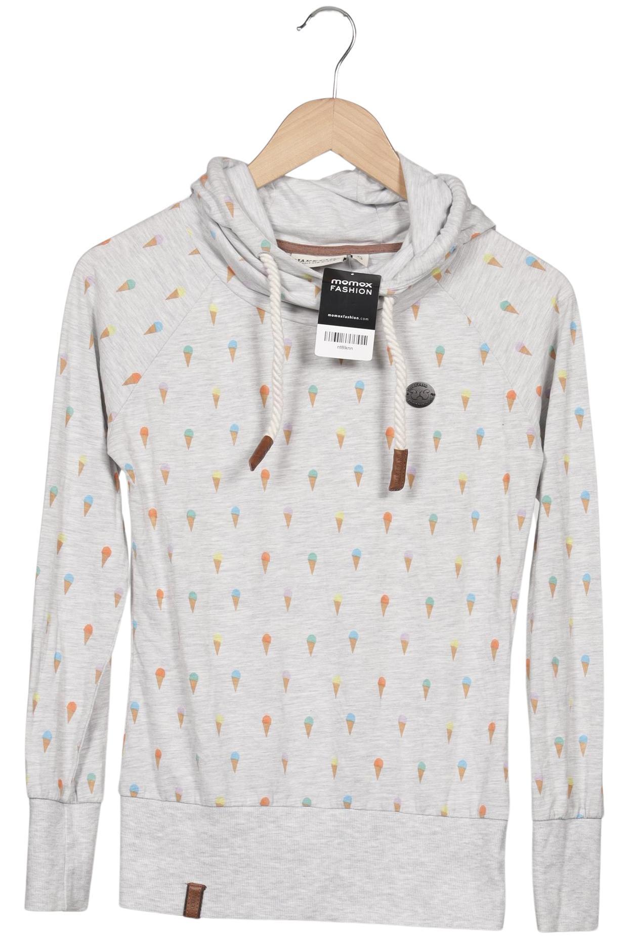 

Naketano Damen Kapuzenpullover, grau, Gr. 36