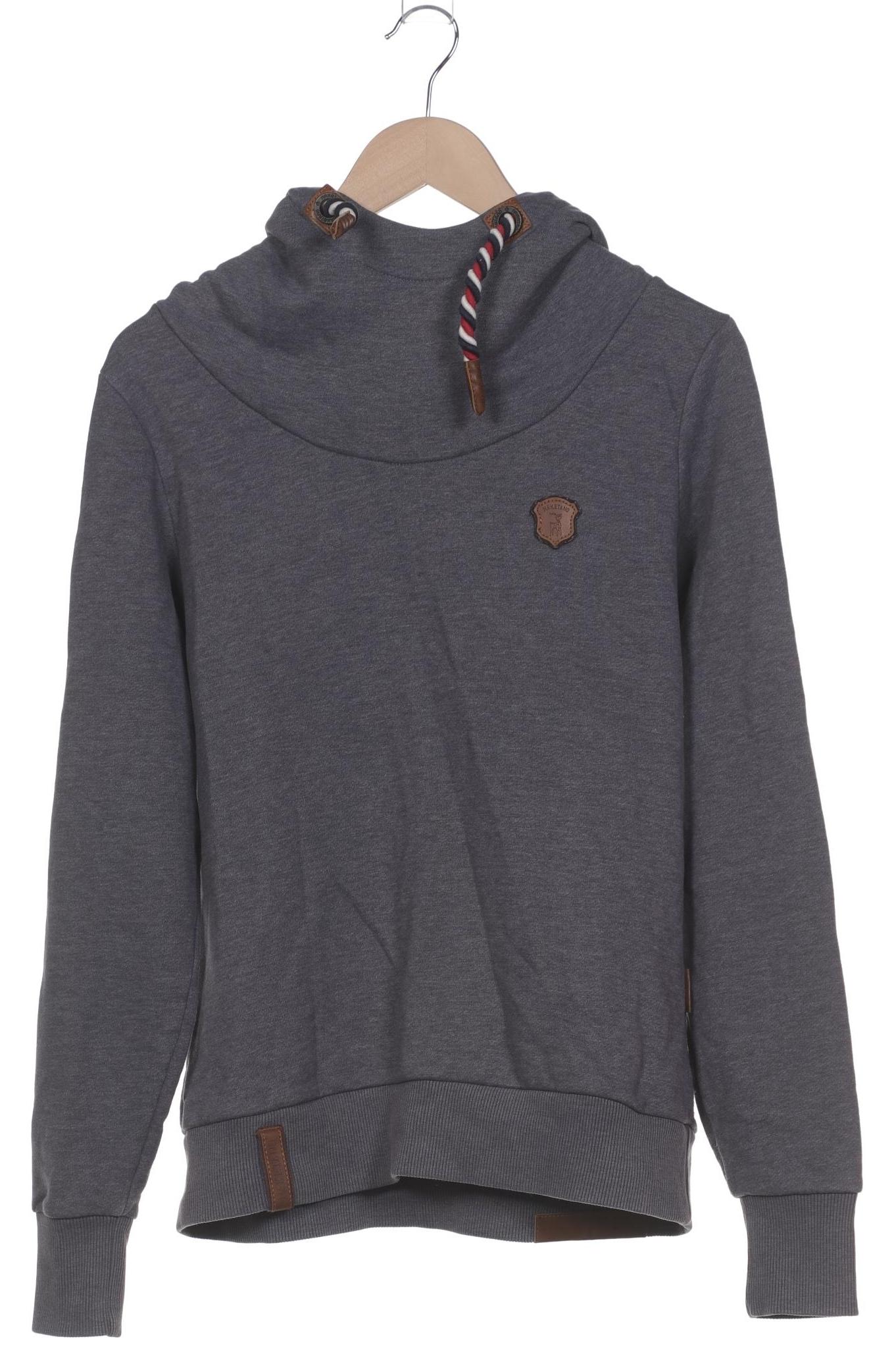 

Naketano Damen Kapuzenpullover, grau, Gr. 42