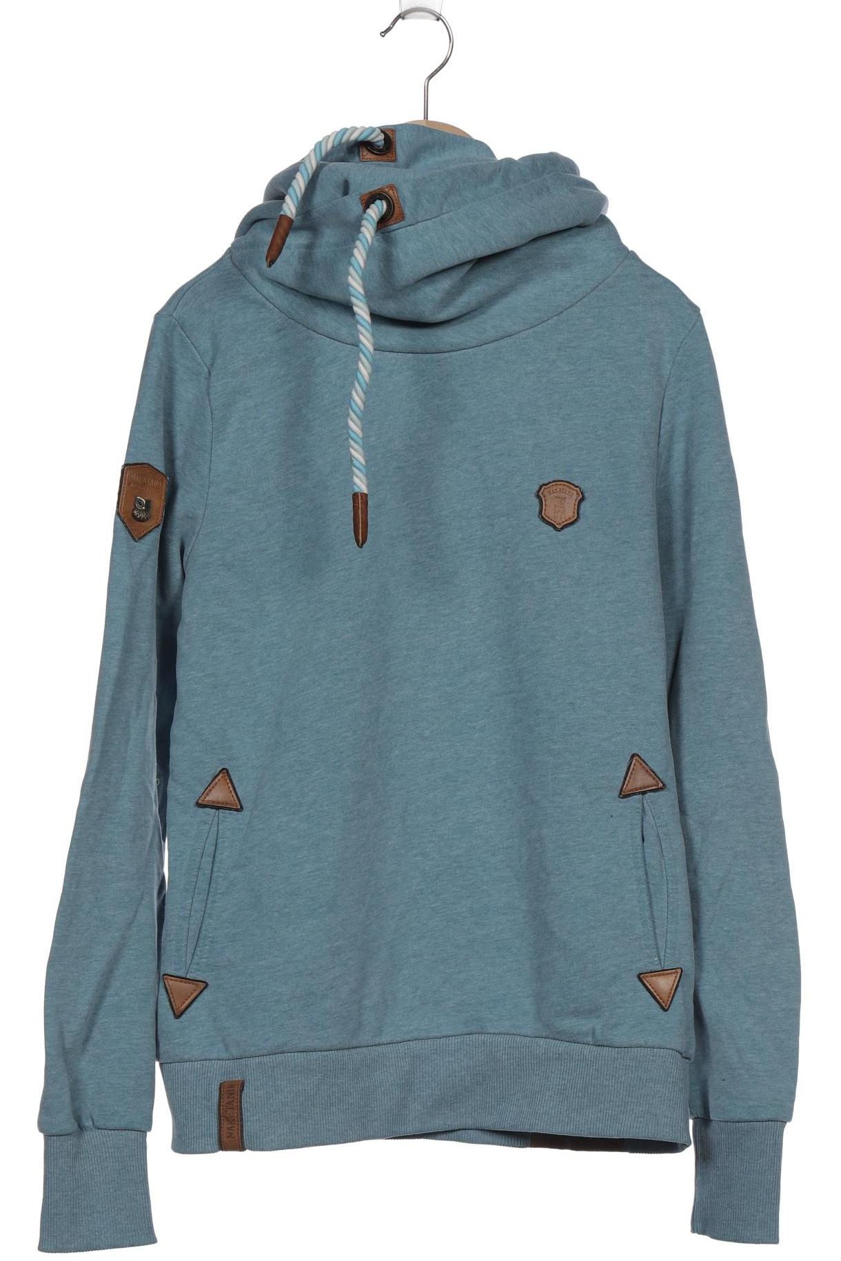 

Naketano Damen Kapuzenpullover, hellblau, Gr. 42