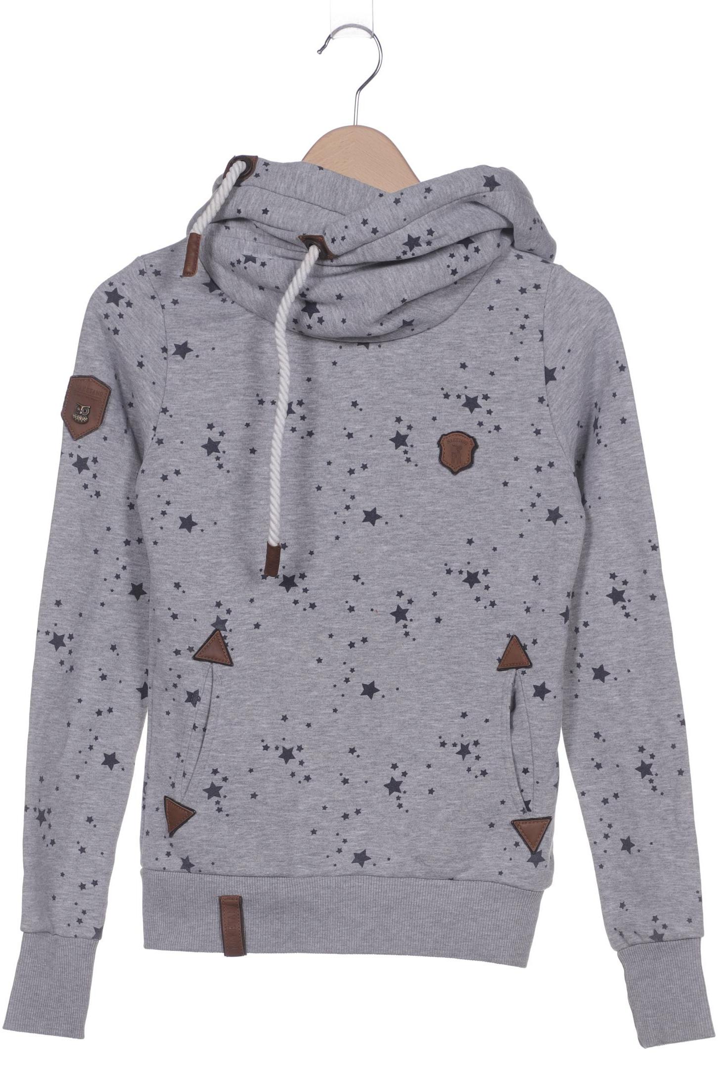 

Naketano Damen Kapuzenpullover, grau, Gr. 34