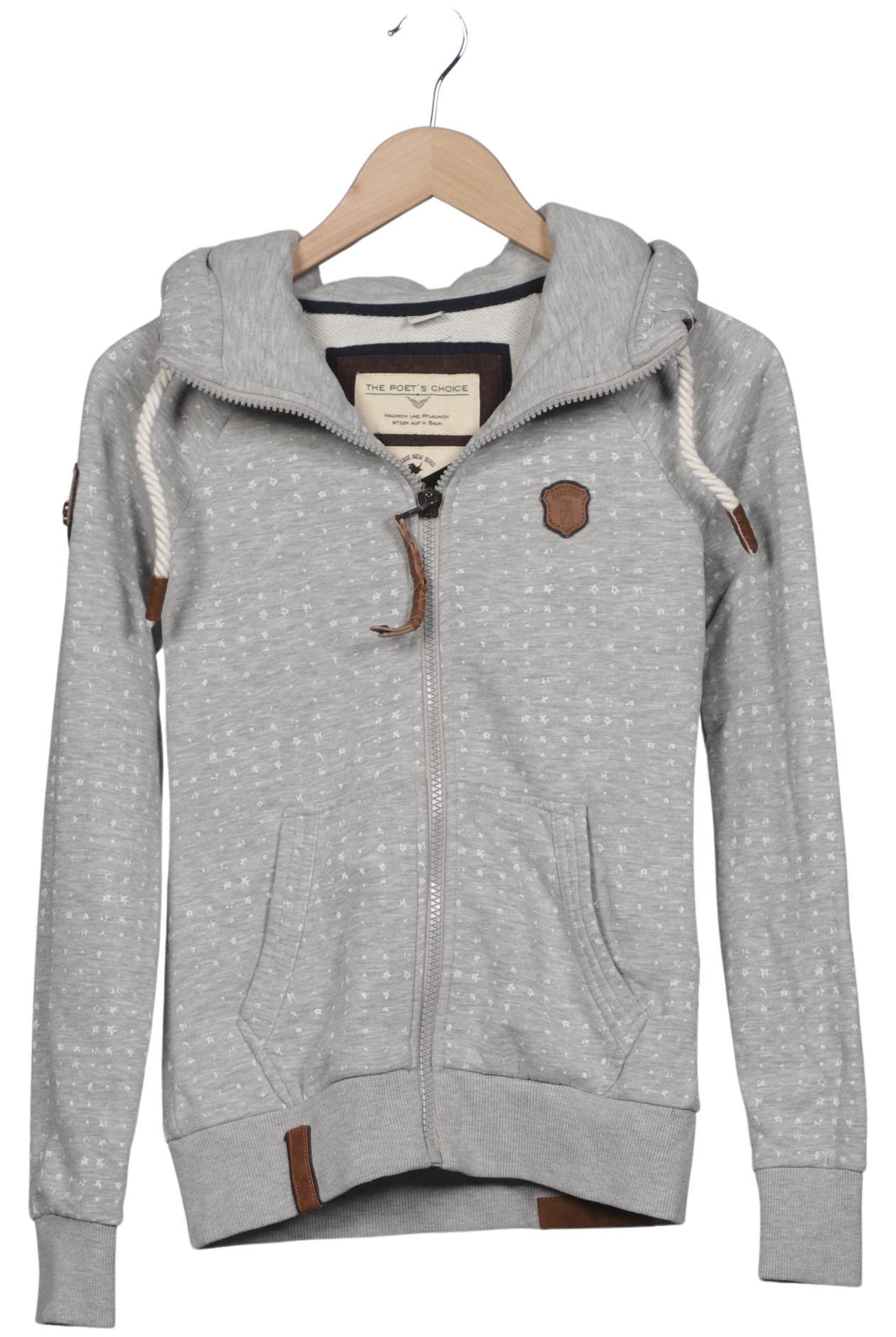 

Naketano Damen Kapuzenpullover, grau, Gr. 34