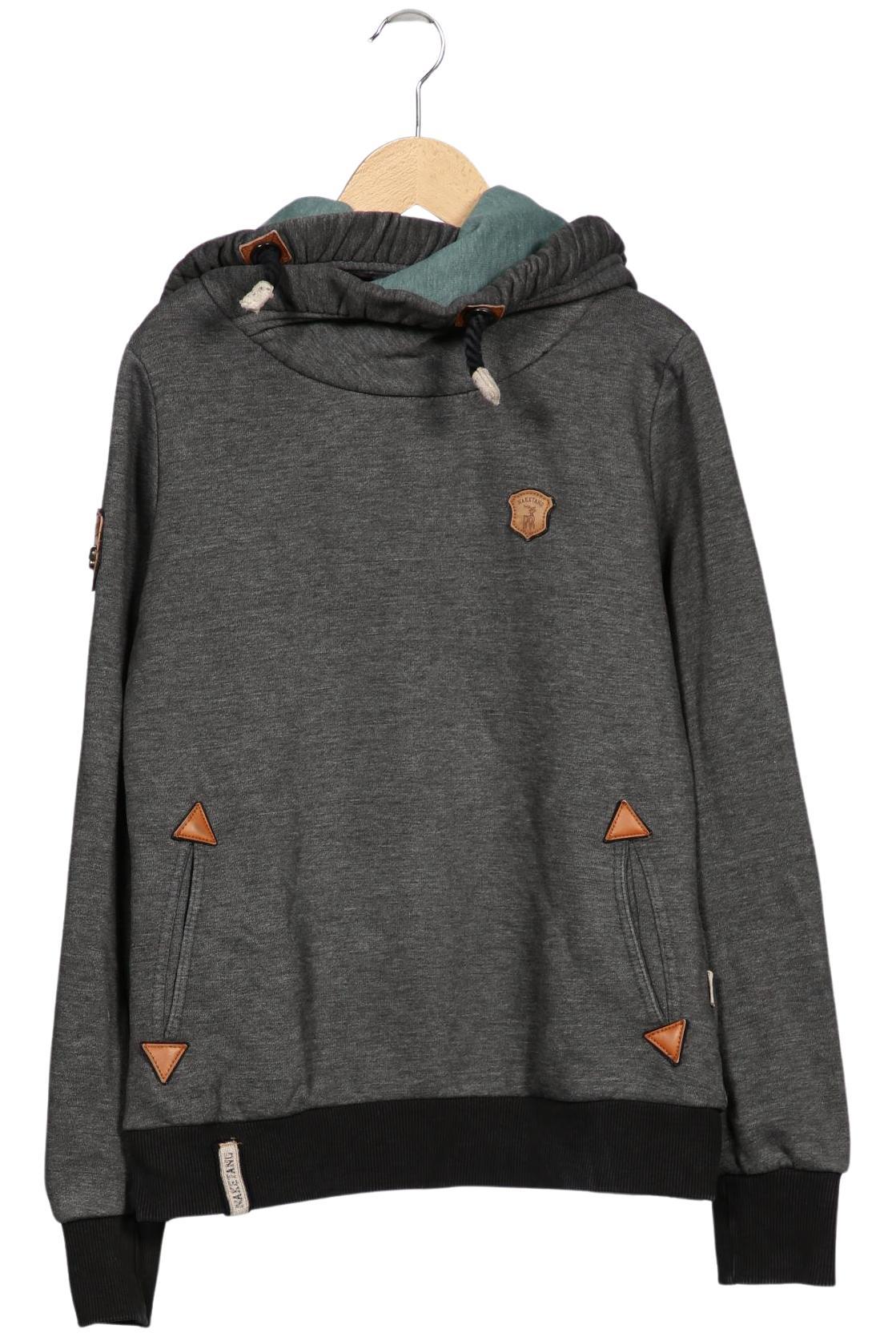 

Naketano Damen Kapuzenpullover, grau, Gr. 38