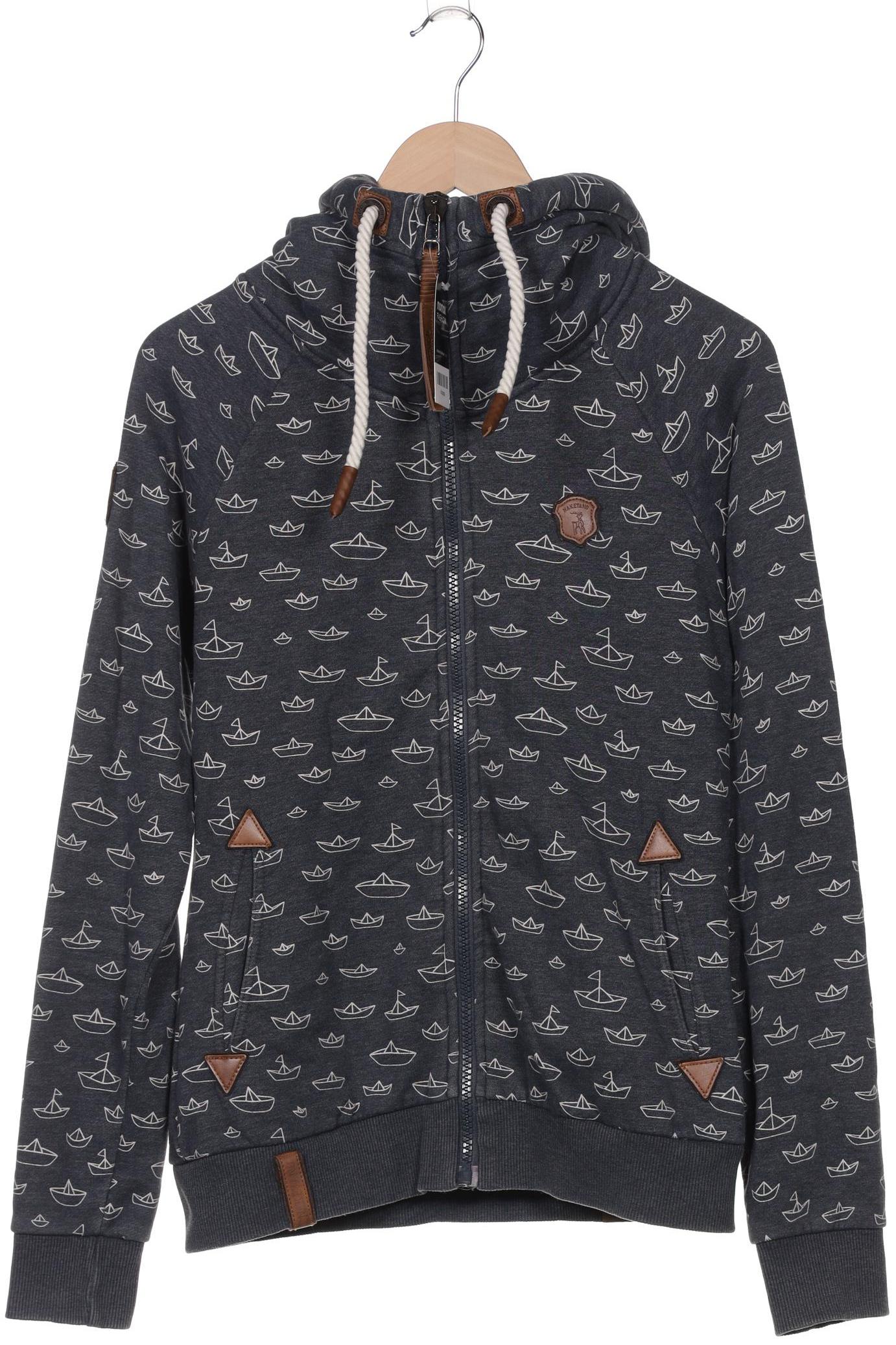 

Naketano Damen Kapuzenpullover, grau, Gr. 42