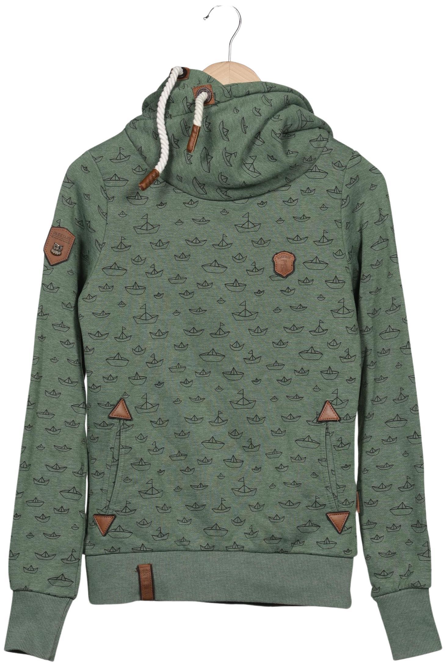 

Naketano Damen Kapuzenpullover, grün, Gr. 36