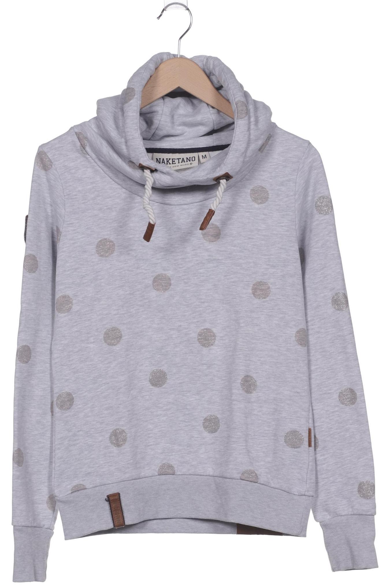 

Naketano Damen Kapuzenpullover, grau, Gr. 38