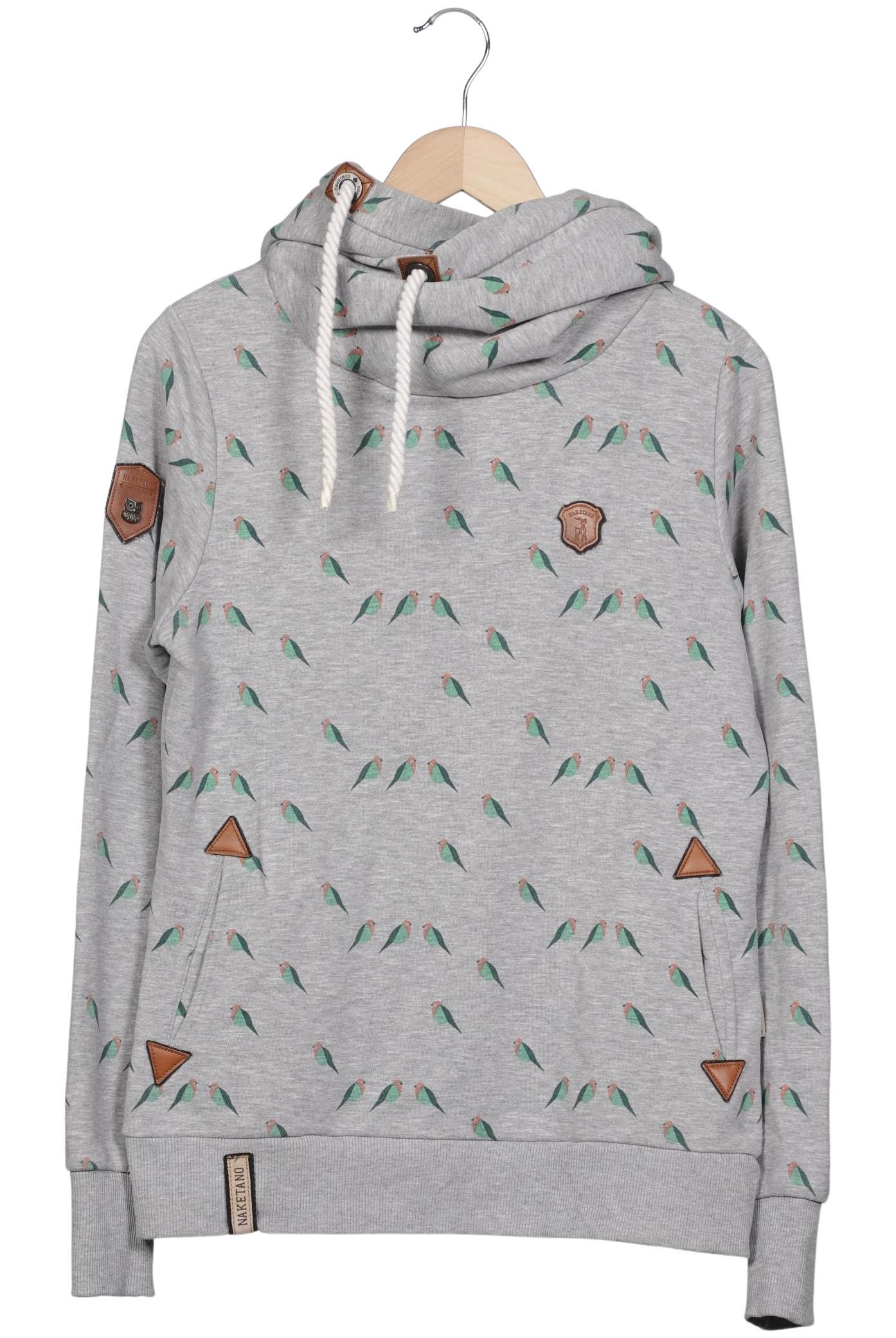 

Naketano Damen Kapuzenpullover, grau, Gr. 42