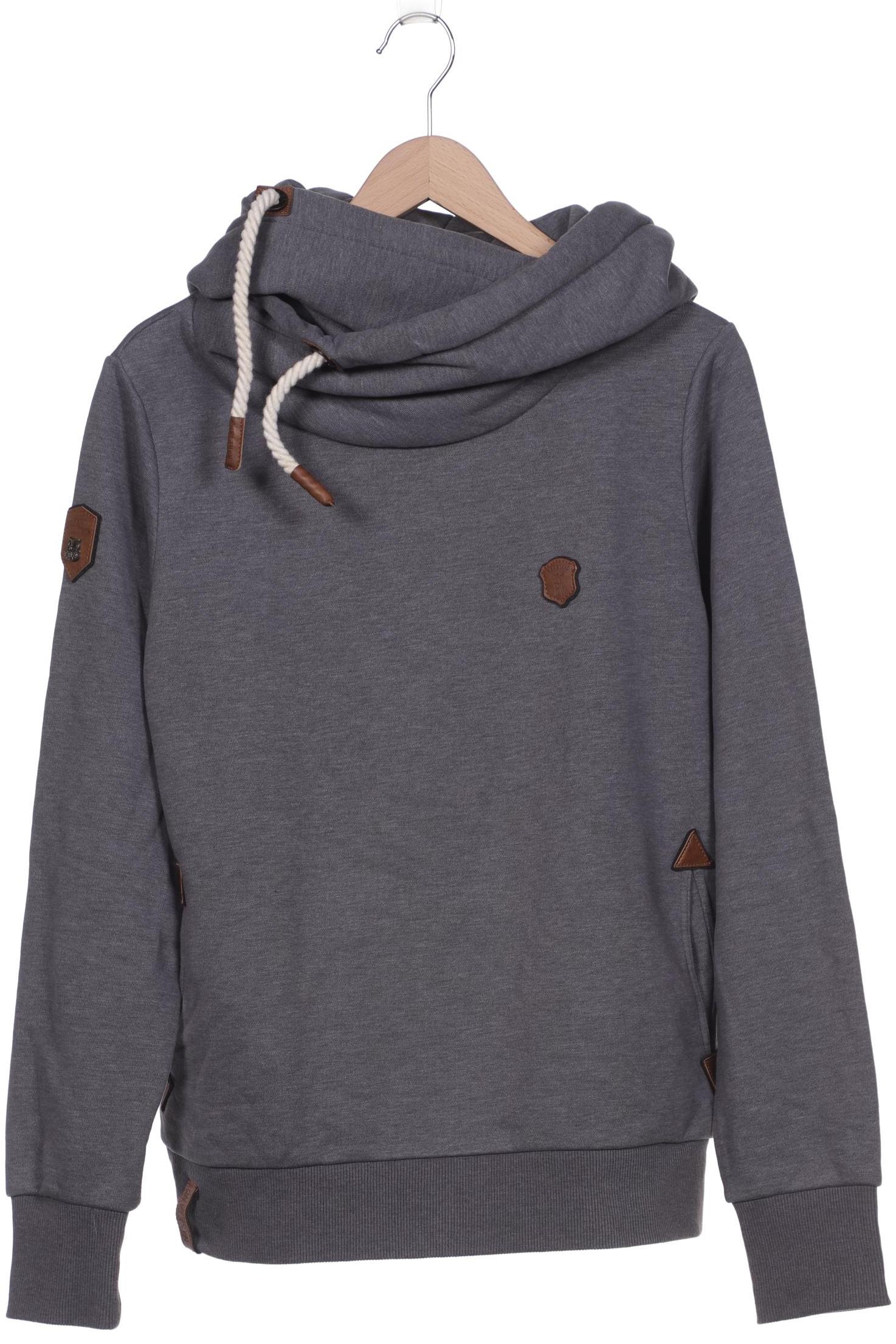 

Naketano Damen Kapuzenpullover, grau, Gr. 46