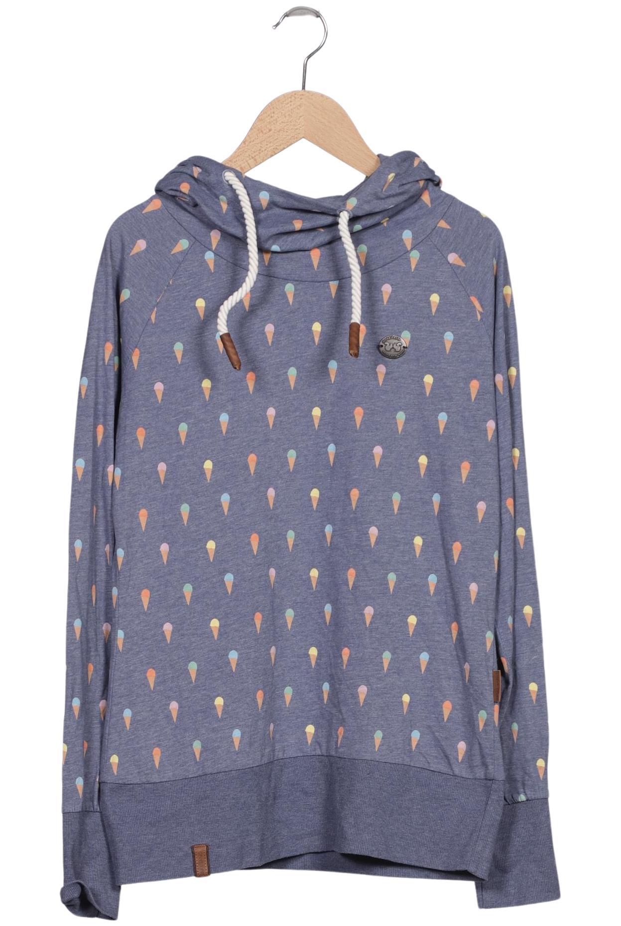 

Naketano Damen Kapuzenpullover, blau, Gr. 38