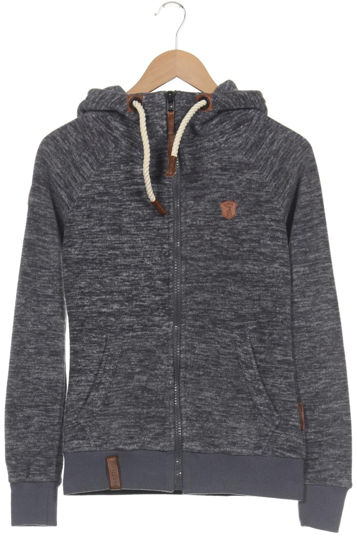 

Naketano Damen Kapuzenpullover, grau, Gr. 34