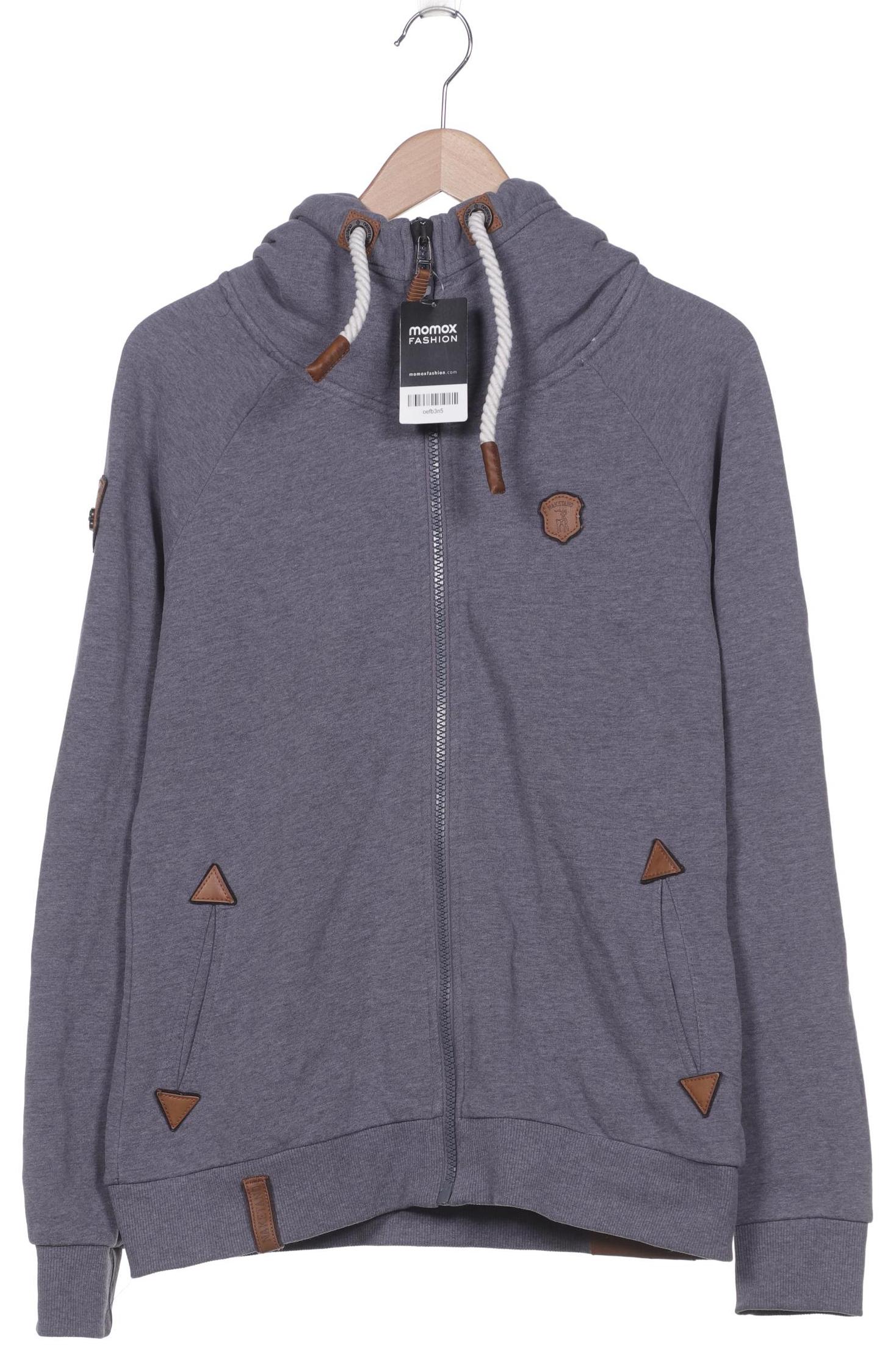 

Naketano Damen Kapuzenpullover, grau, Gr. 44