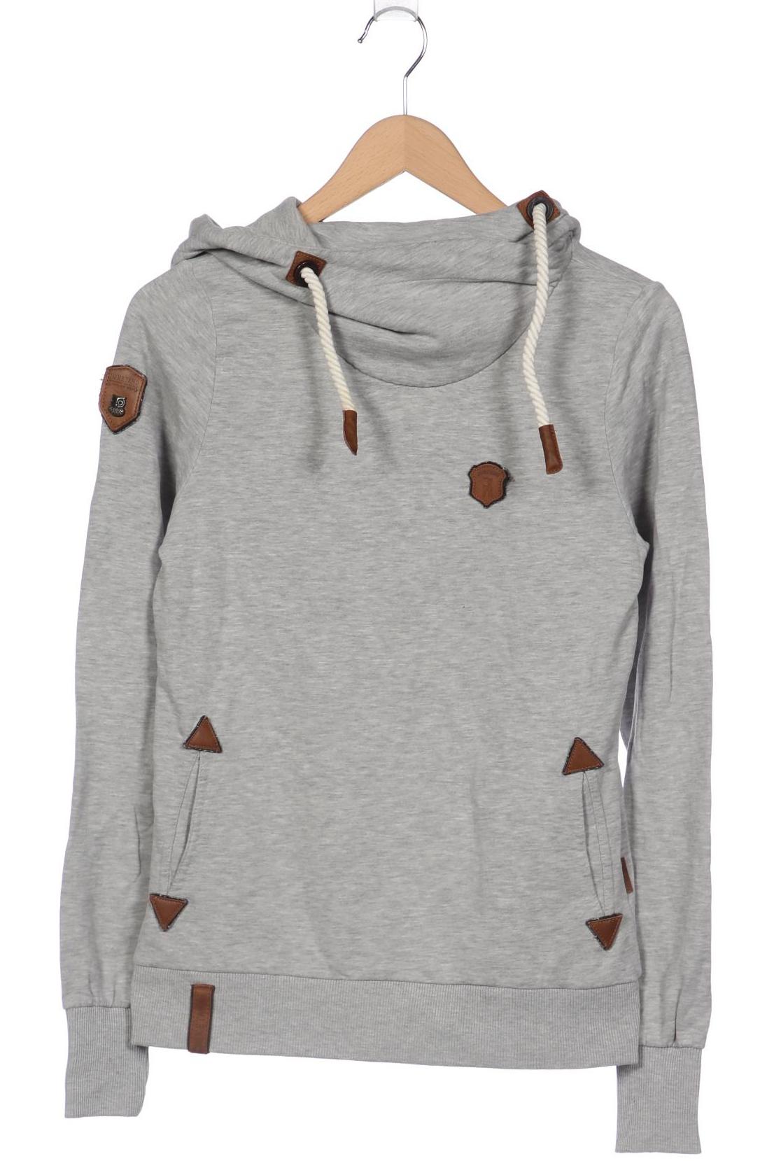 

Naketano Damen Kapuzenpullover, grau, Gr. 38