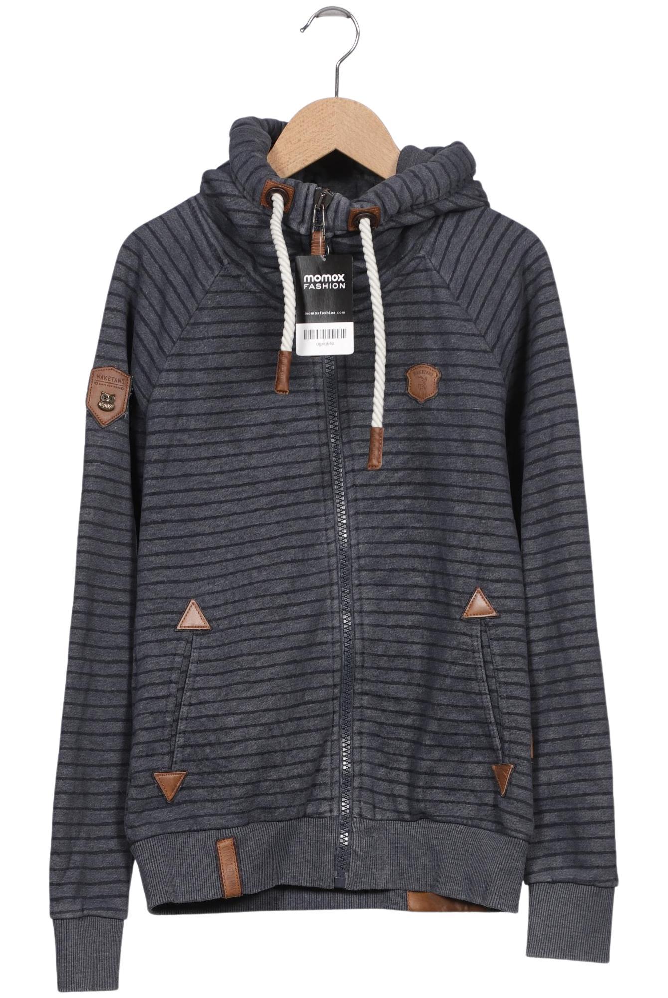 

Naketano Damen Kapuzenpullover, grau, Gr. 36