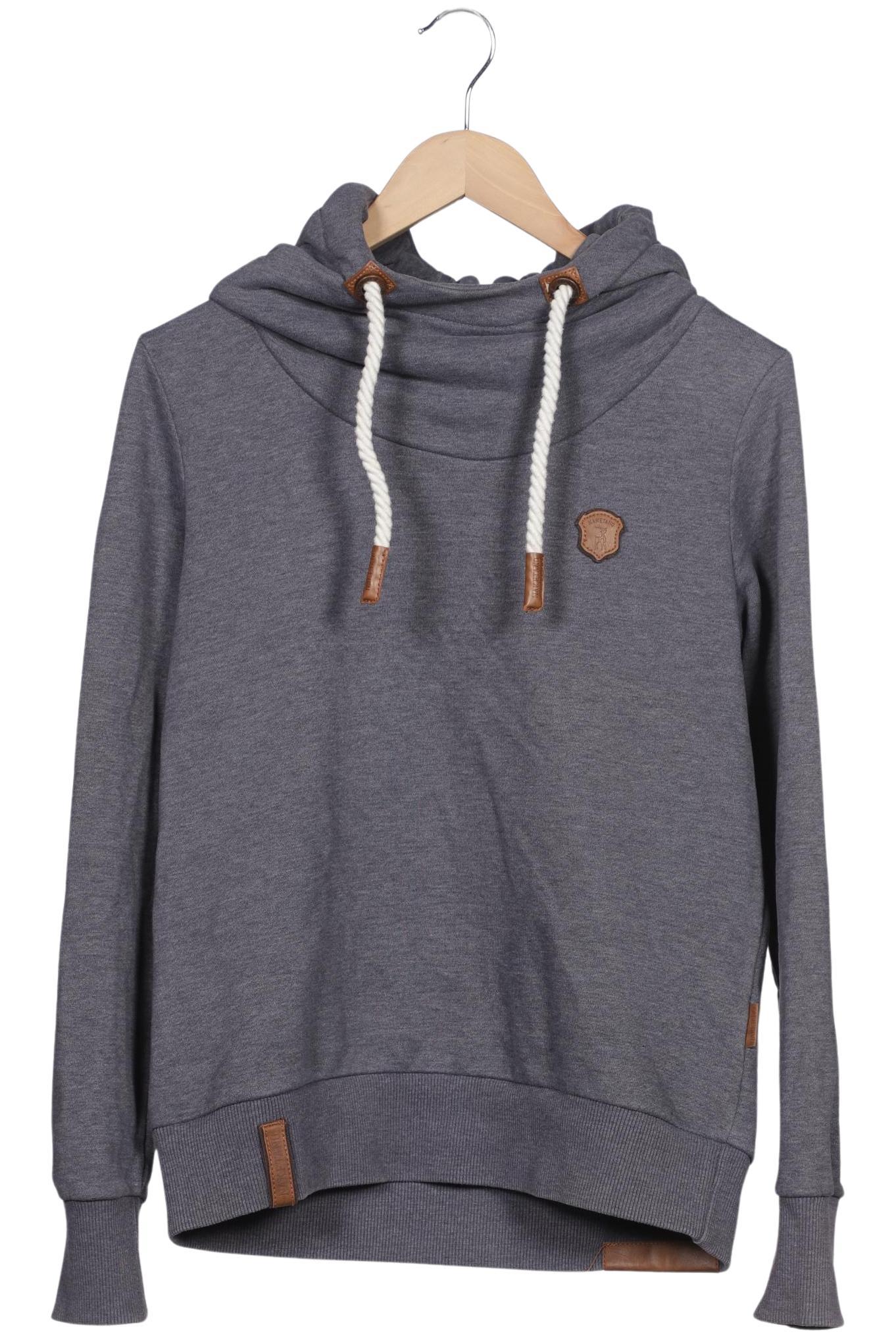 

Naketano Damen Kapuzenpullover, grau, Gr. 42