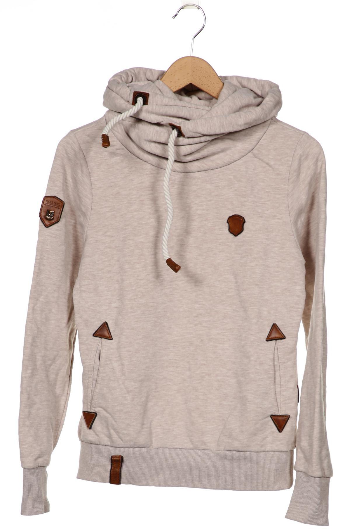 

Naketano Damen Kapuzenpullover, beige, Gr. 38