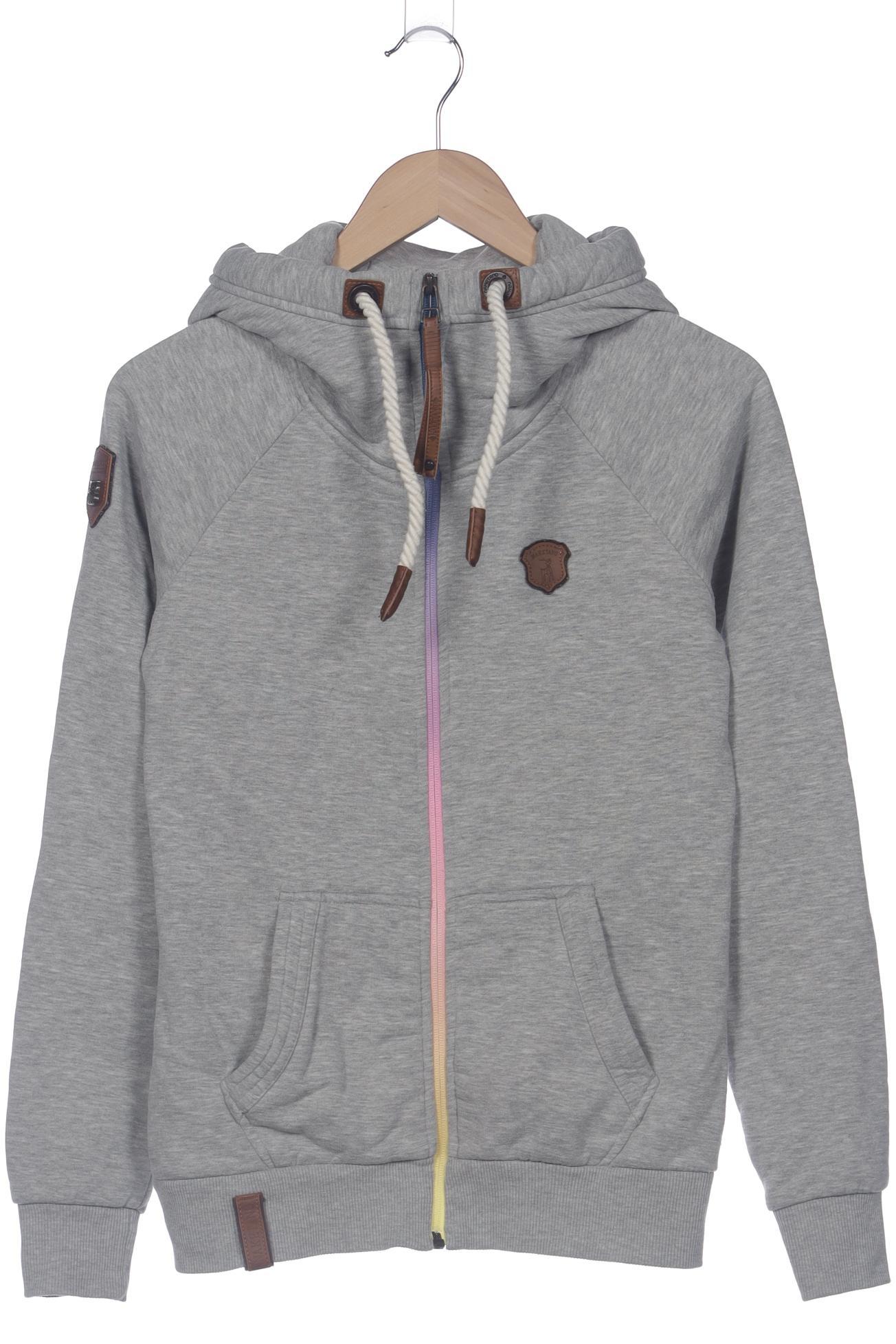 

Naketano Damen Kapuzenpullover, grau, Gr. 38