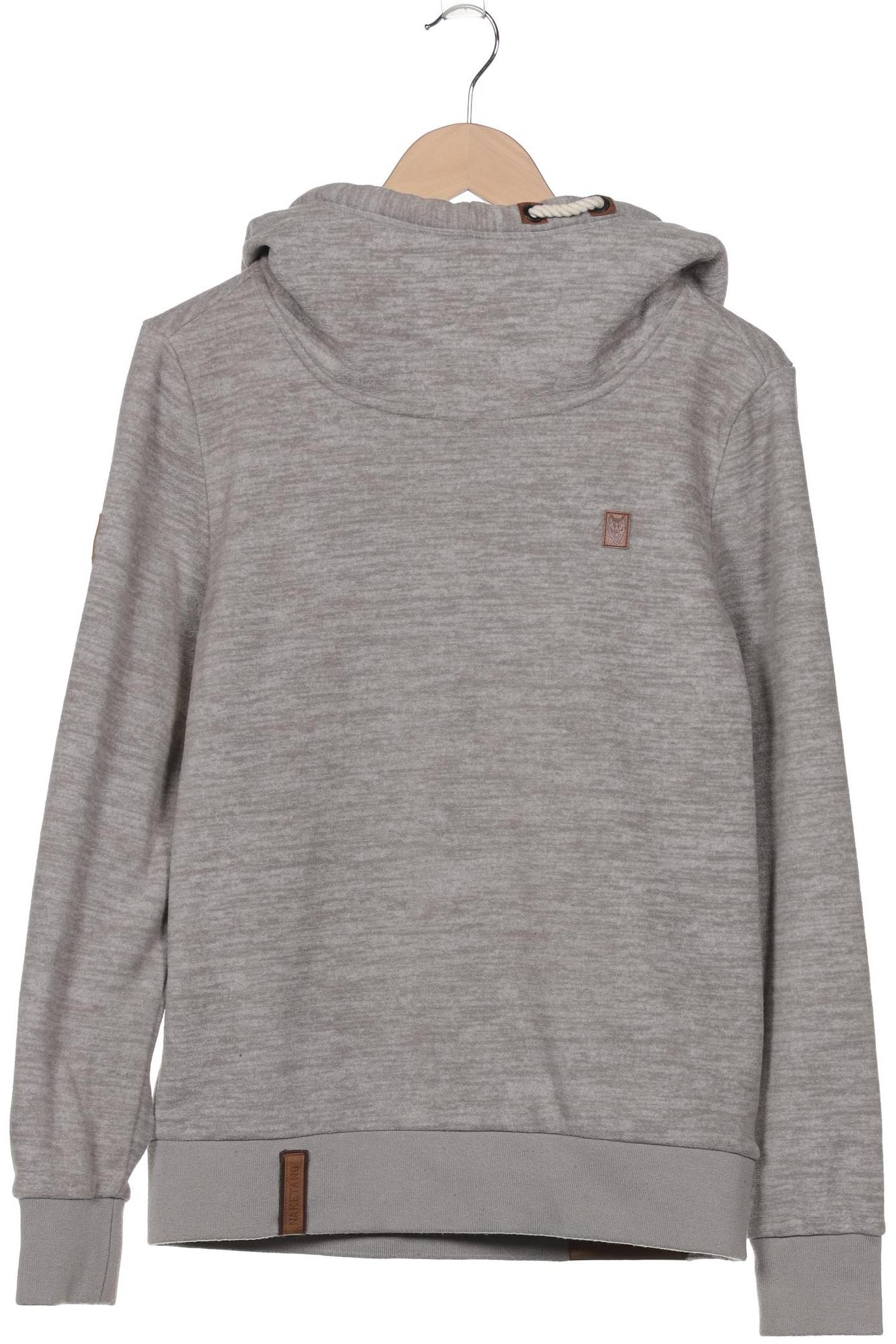 

Naketano Damen Kapuzenpullover, grau, Gr. 36