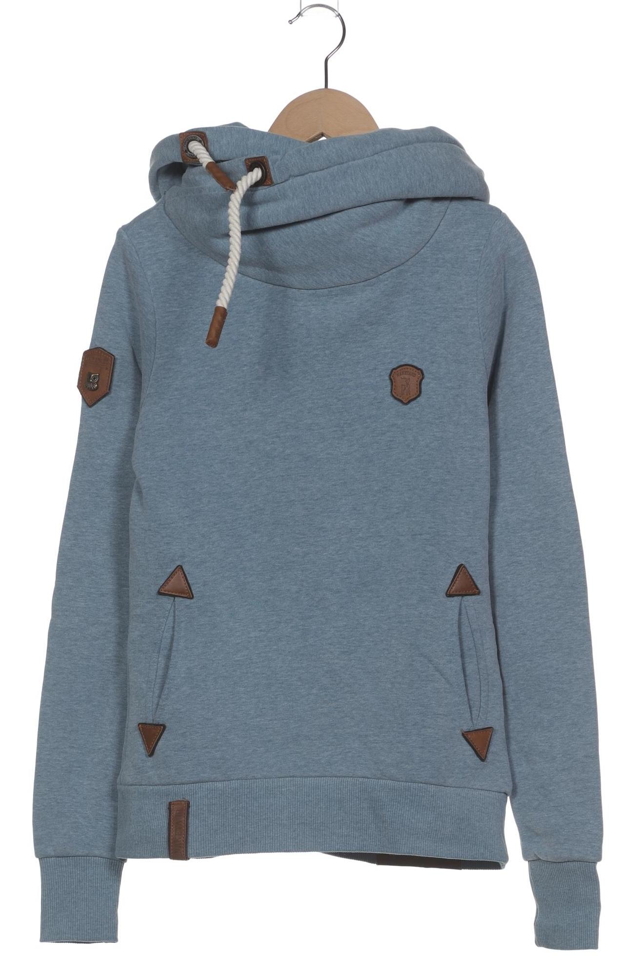 

Naketano Damen Kapuzenpullover, türkis, Gr. 36