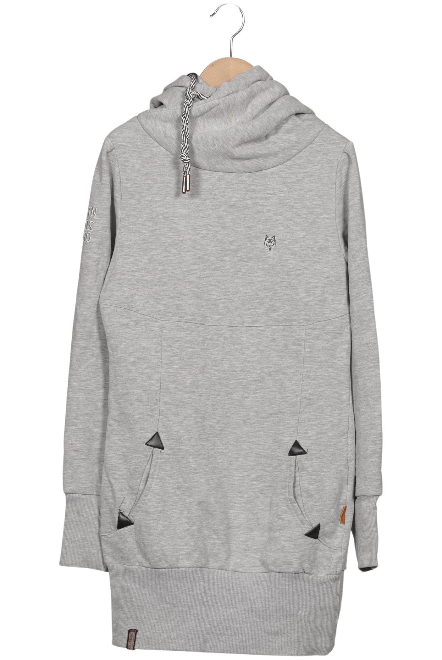 

Naketano Damen Kapuzenpullover, grau, Gr. 36