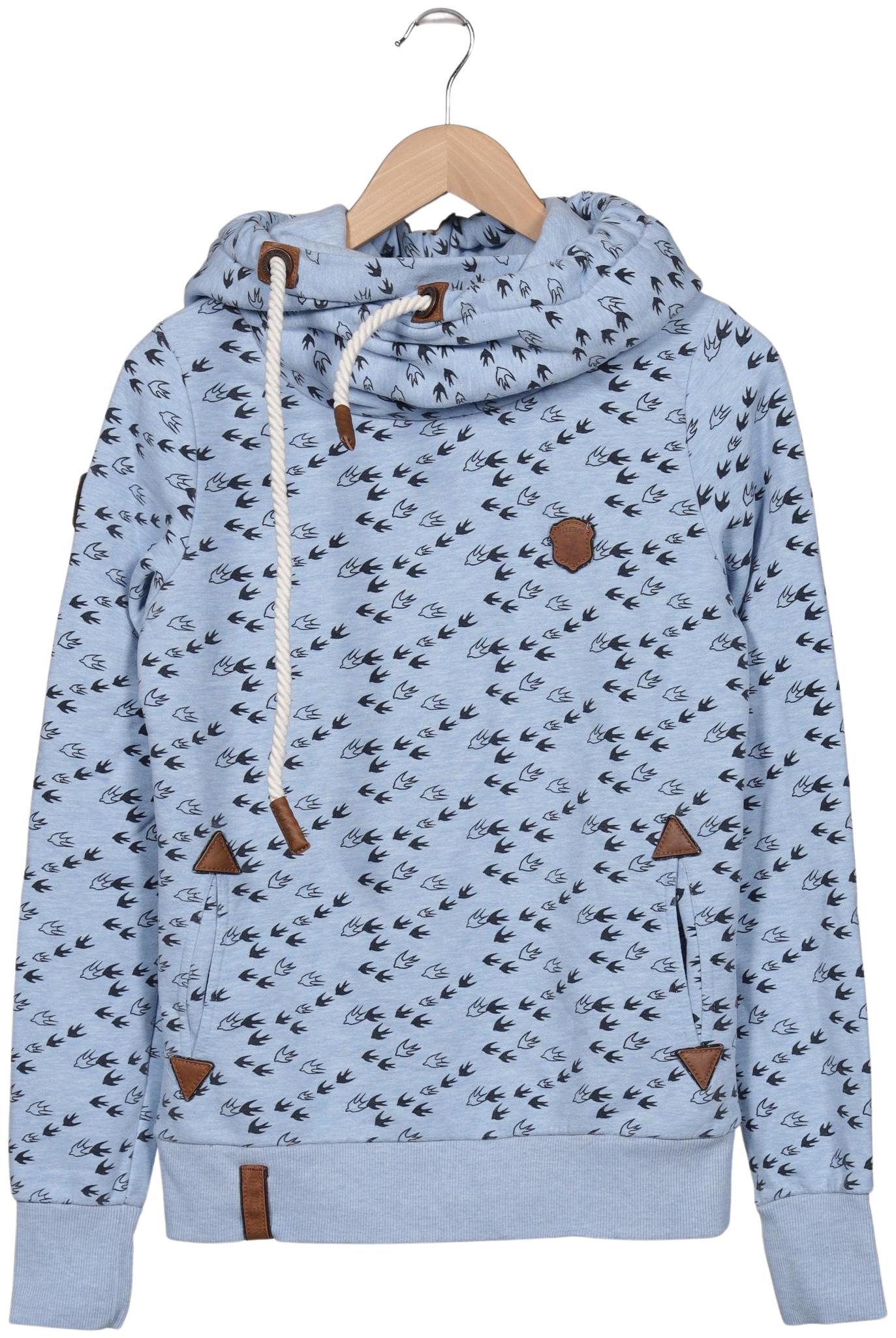 

Naketano Damen Kapuzenpullover, hellblau, Gr. 38