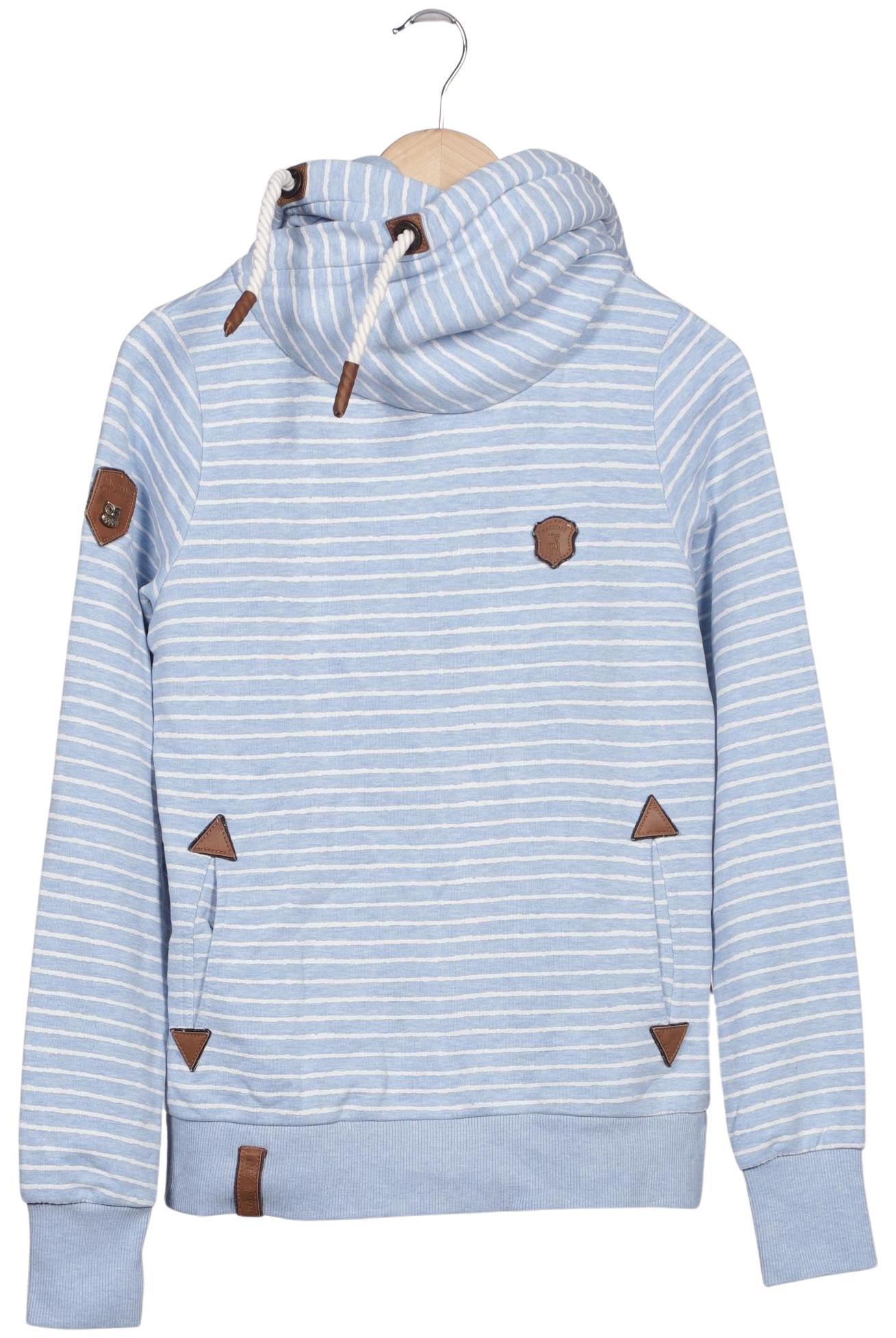 

Naketano Damen Kapuzenpullover, hellblau, Gr. 38