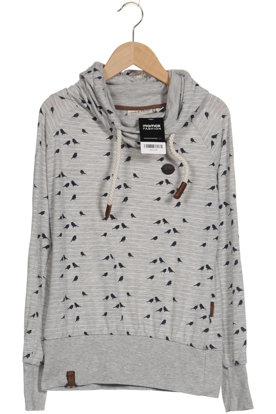 

Naketano Damen Kapuzenpullover, grau, Gr. 36