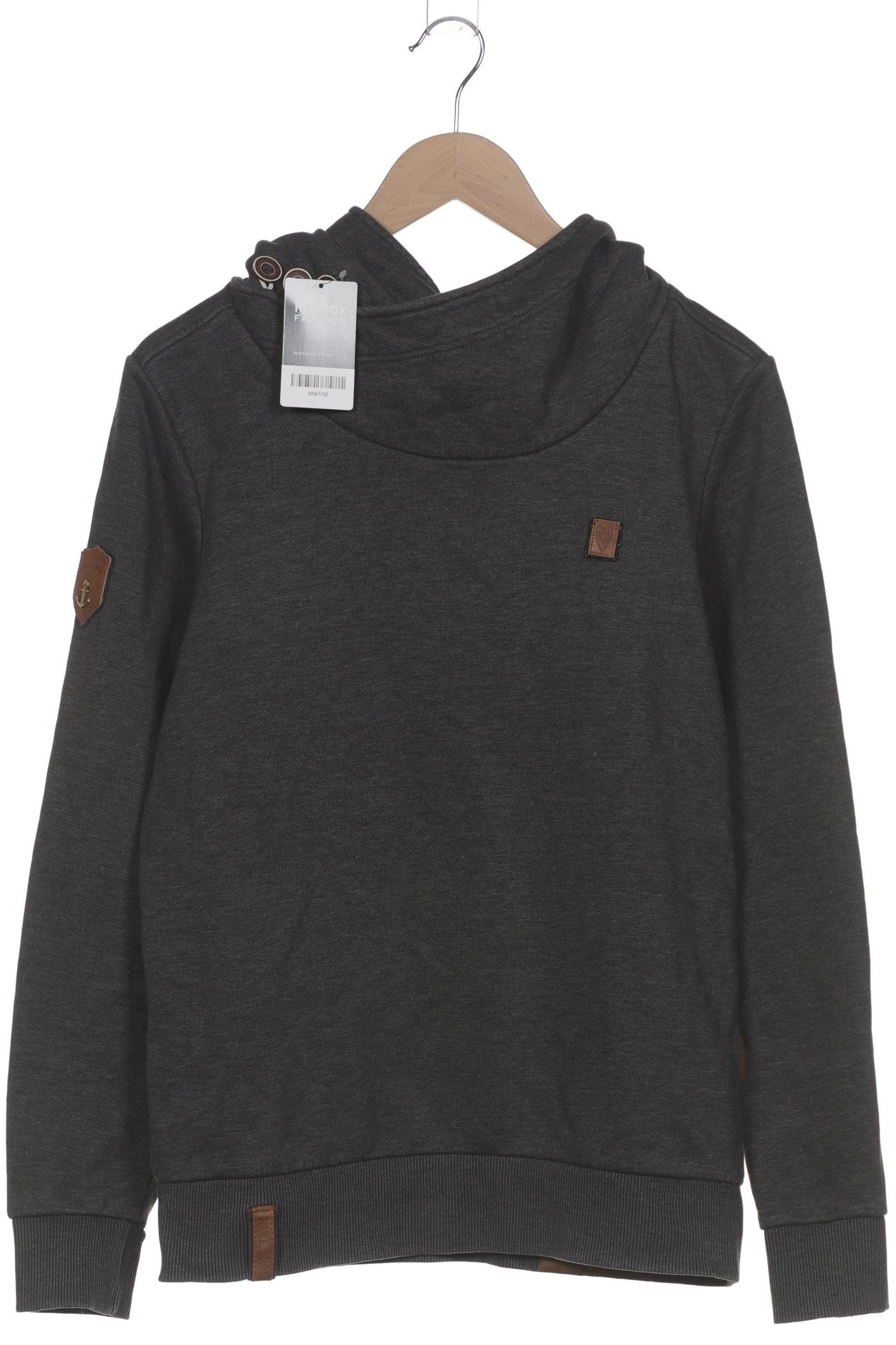 

Naketano Damen Kapuzenpullover, grau, Gr. 36