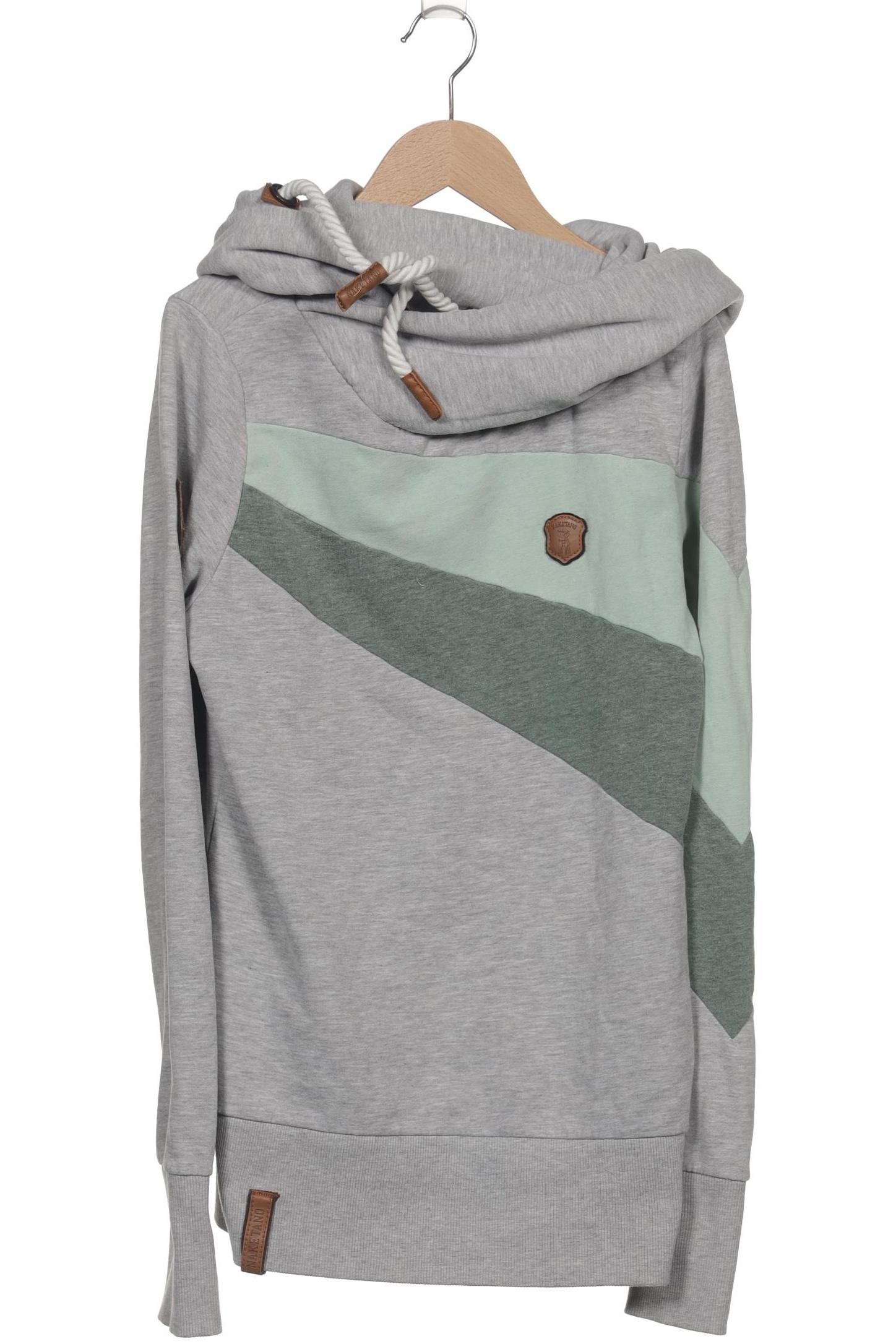 

Naketano Damen Kapuzenpullover, grau, Gr. 38
