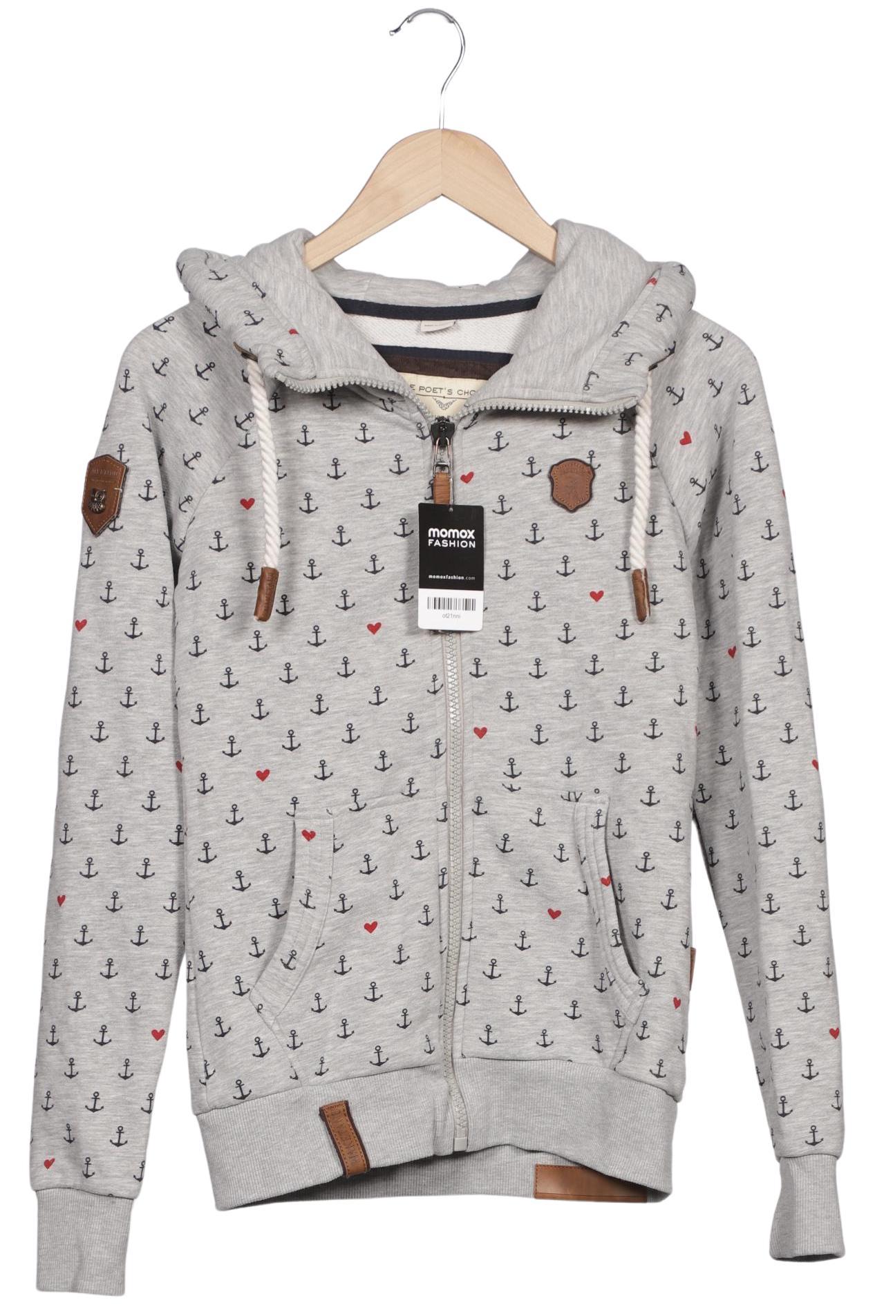 

Naketano Damen Kapuzenpullover, grau, Gr. 36