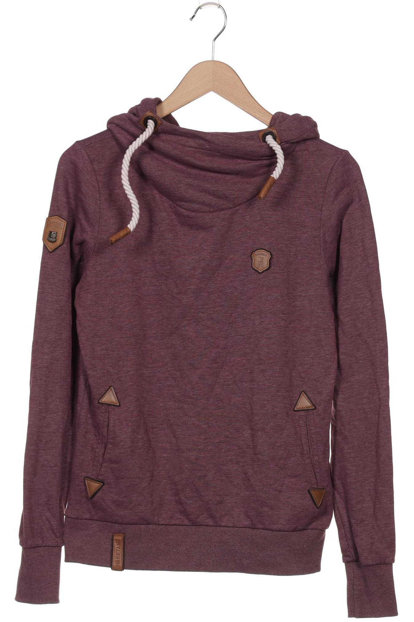 

Naketano Damen Kapuzenpullover, bordeaux, Gr. 38